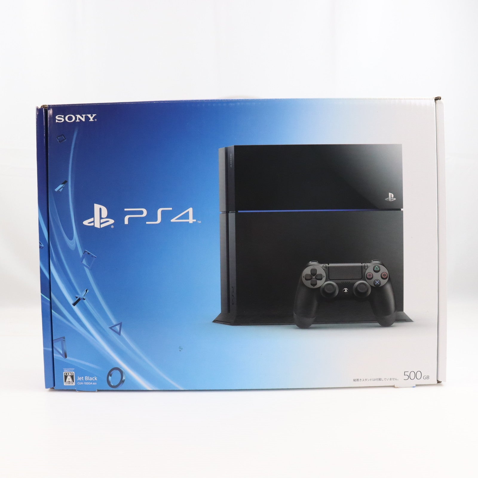【中古即納】[PS4] (本体) PlayStation 4(プレイステーション4) ジェット・ブラック HDD500GB SCE(CUH-1000AB01)(20140222)