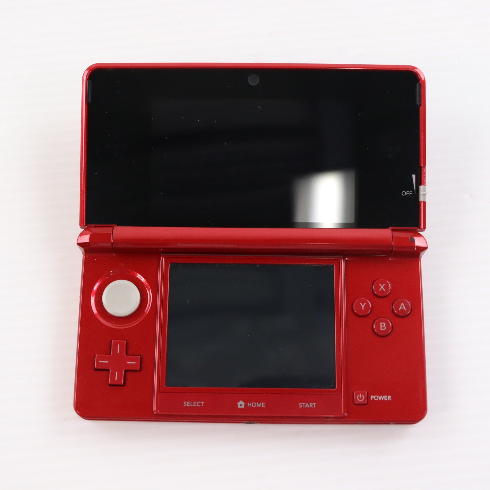 【中古即納】[3DS] (本体) ニンテンドー3DS メタリックレッド 任天堂(CTR-S-RDBA)(20130613)