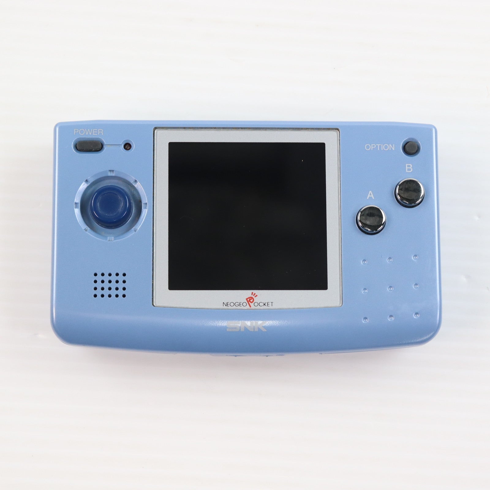 【中古即納】[NGP] (本体) NEOGEO POCKET(ネオジオポケット) プラチナブルー SNK(エスエヌケイ)(NEOP11010)(19981028)