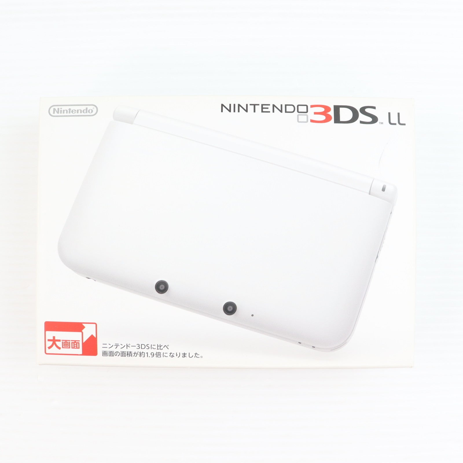 【中古即納】[3DS] (本体) ニンテンドー3DS LL ホワイト 任天堂(SPR-S-WAAA)(20120728)
