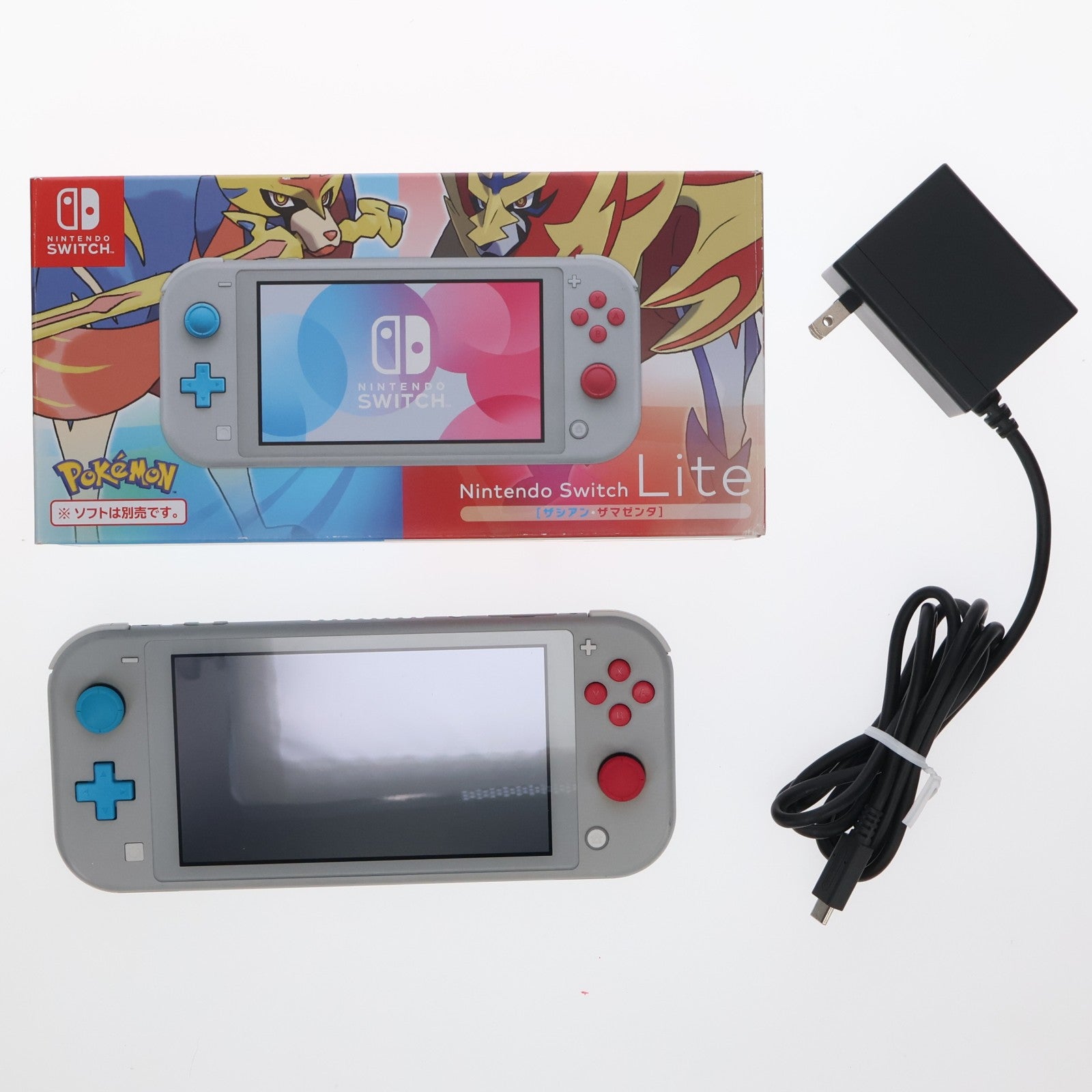 【中古即納】[Switch] (本体) Nintendo Switch Lite(ニンテンドースイッチライト) ザシアン・ザマゼンタ 任天堂(HDH-S-GBZAA)(20191101)