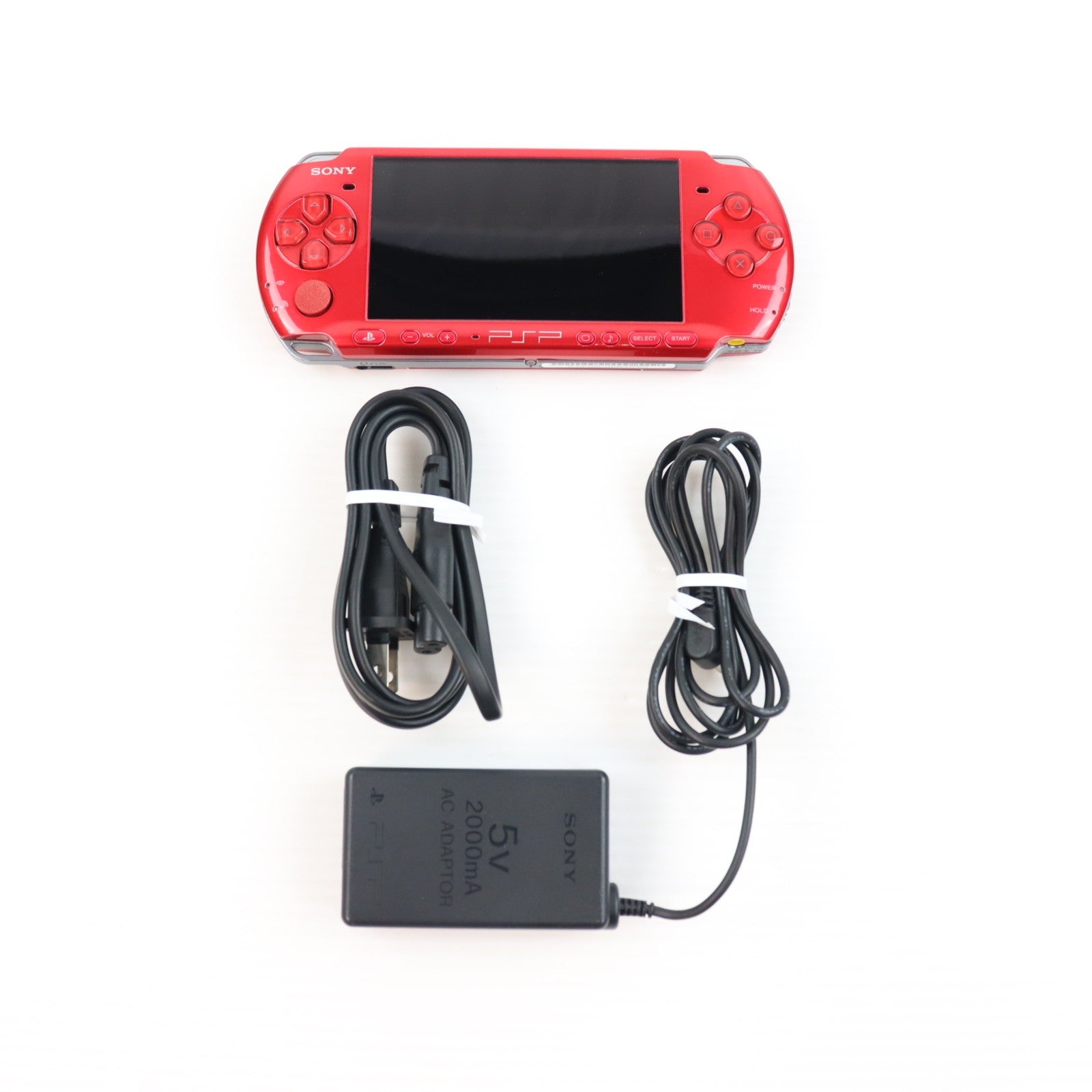 【中古即納】[PSP] (本体) PlayStation Portable(プレイステーション・ポータブル) ラディアント・レッド SCE(PSP-3000RR)(20090305)