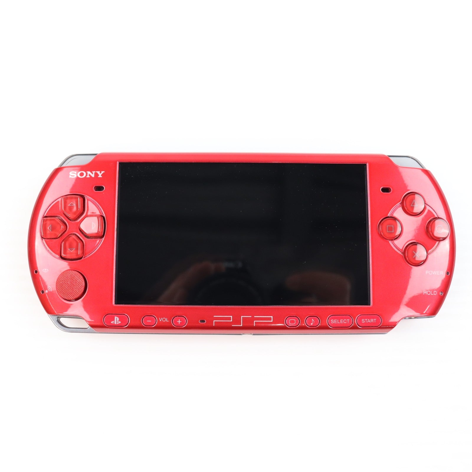 【中古即納】[PSP] (本体) PlayStation Portable(プレイステーション・ポータブル) ラディアント・レッド SCE(PSP-3000RR)(20090305)