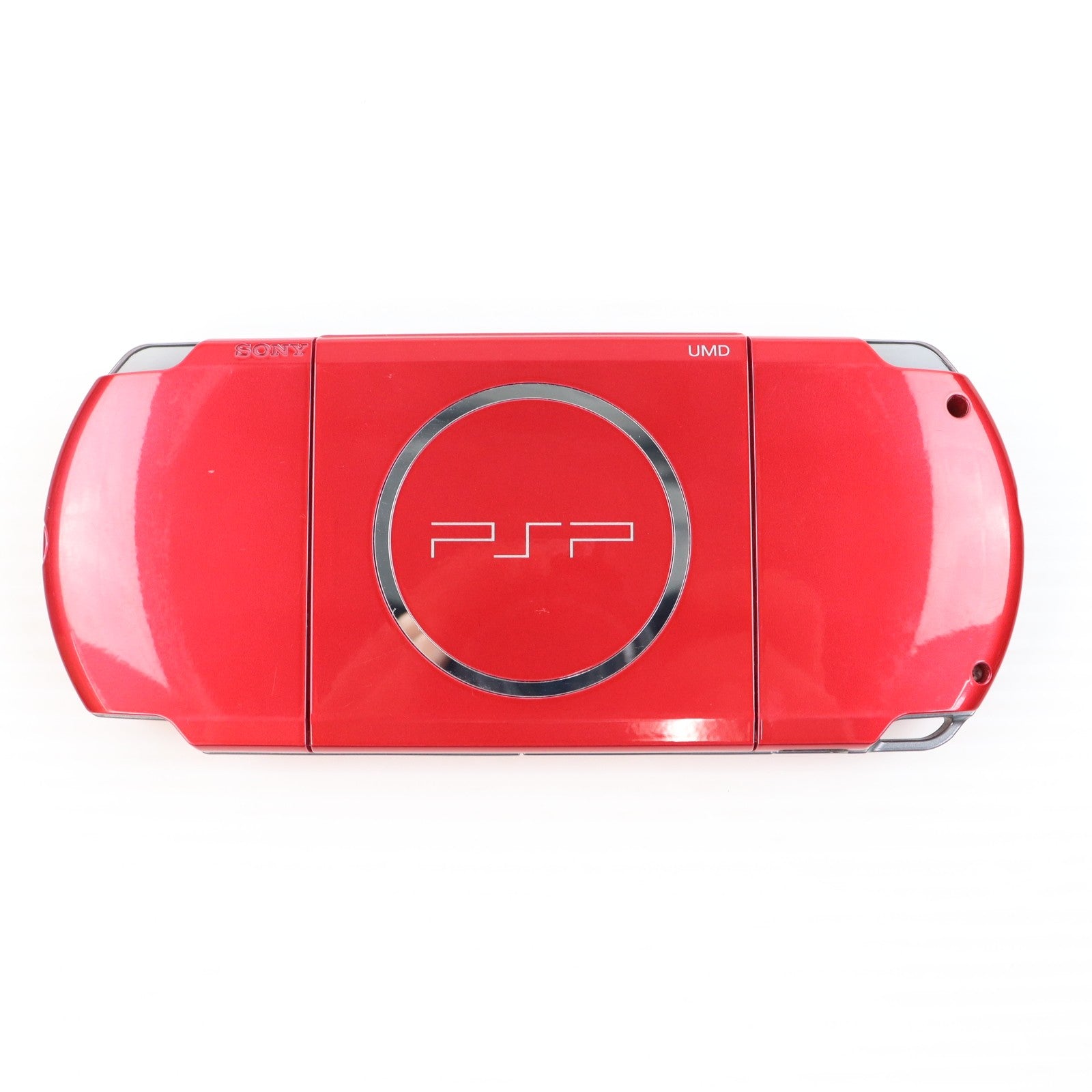 【中古即納】[PSP] (本体) PlayStation Portable(プレイステーション・ポータブル) ラディアント・レッド SCE(PSP-3000RR)(20090305)