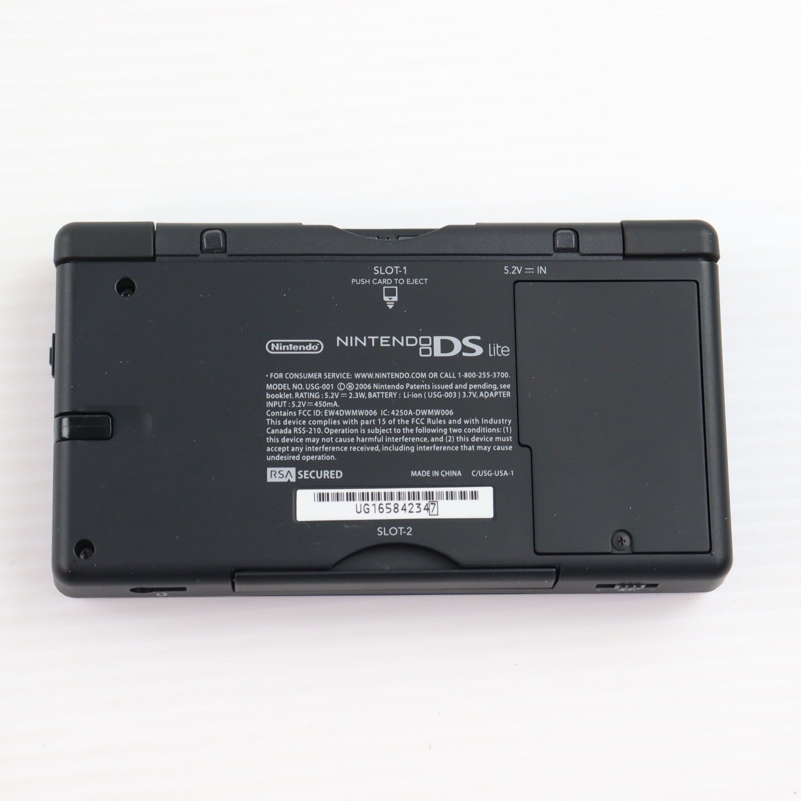 【中古即納】[NDS] (本体) ニンテンドーDS Lite(ライト) コバルト/ブラック(北米版) 任天堂(USG-S-BMKB-USZ)(20080210)