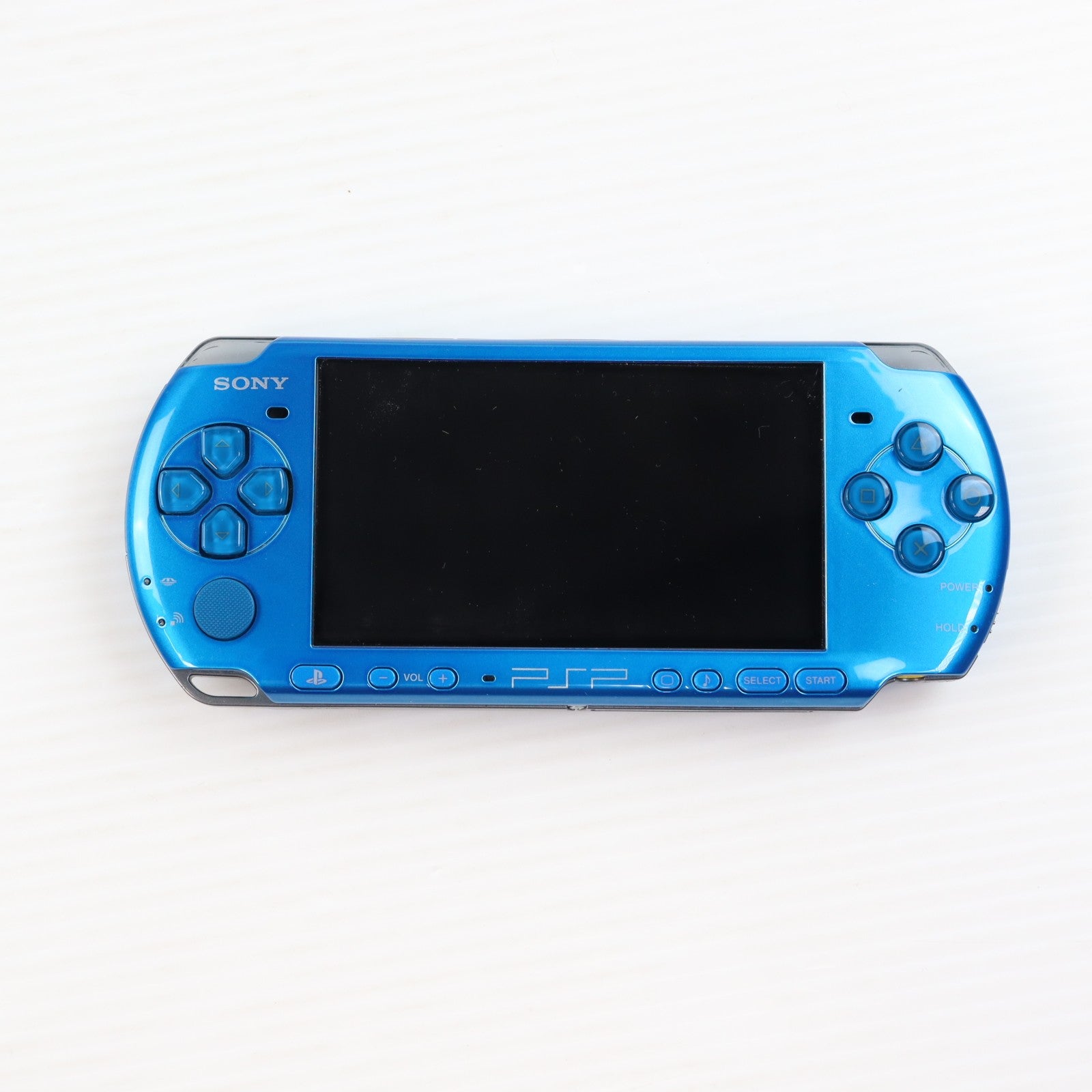 【中古即納】[PSP] (本体) PlayStation Portable(プレイステーション・ポータブル) バイブラント・ブルー SCE(PSP-3000VB)(20090305)