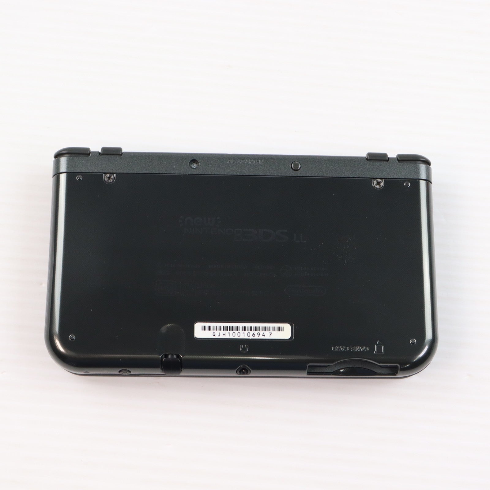 【中古即納】[3DS] (本体) Newニンテンドー3DS LL メタリックブラック 任天堂(RED-S-VAAA)(20141011)