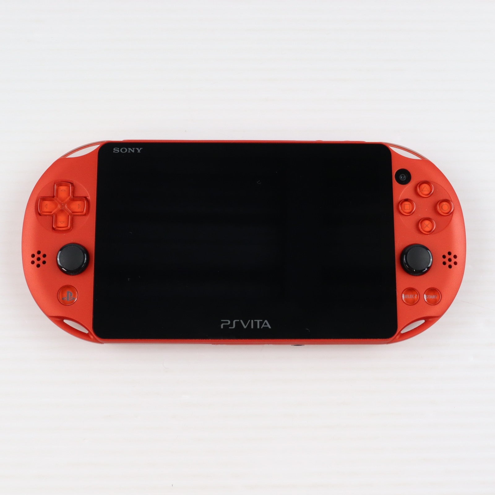 【中古即納】[PSVita] (本体) PlayStation Vita(プレイステーション ヴィータ) Wi-Fiモデル メタリック・レッド SIE(PCH-2000ZA26)(20161201)