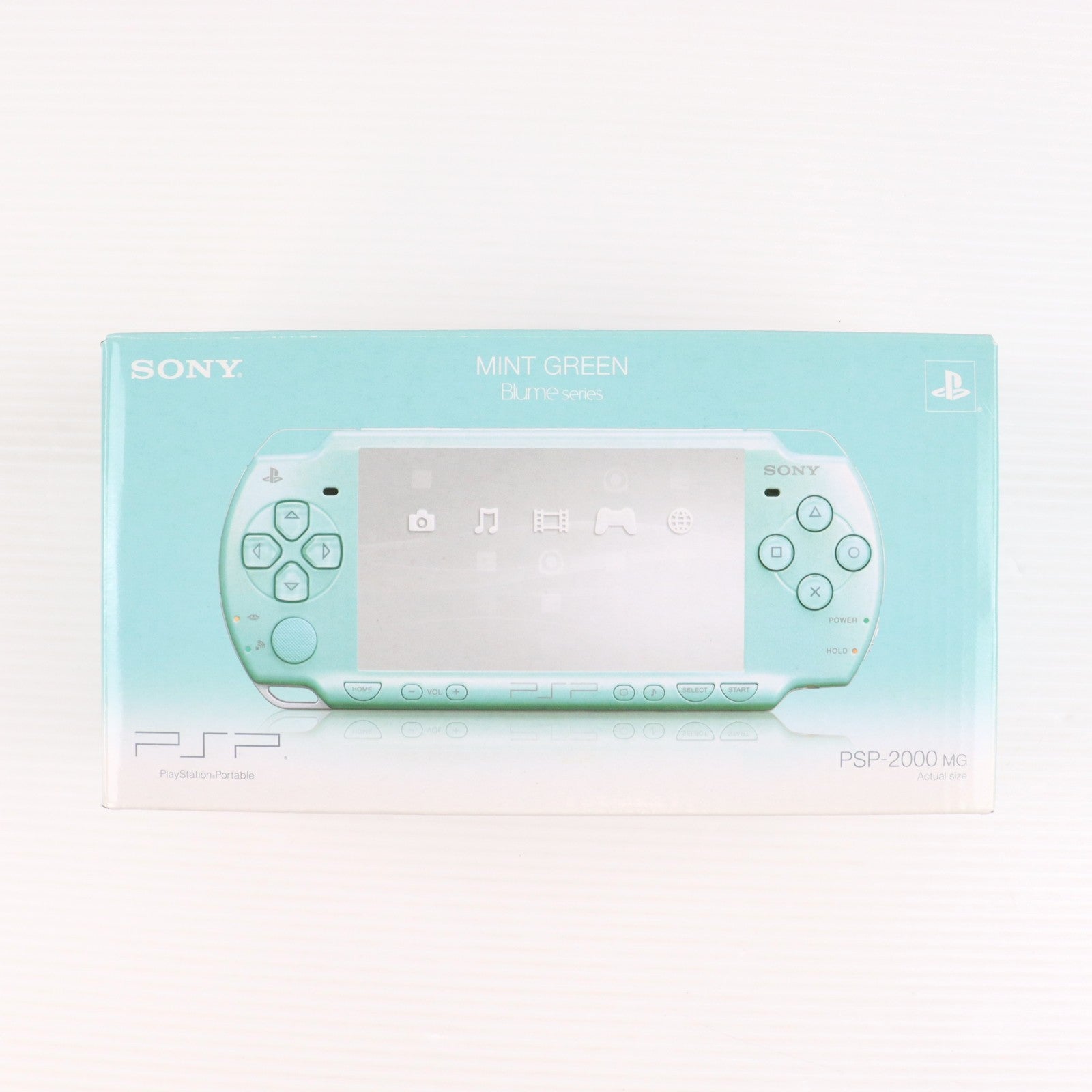 【中古即納】[PSP] (本体) PSP プレイステーション・ポータブル ミント・グリーン SCE(PSP-2000MG)(20080228)