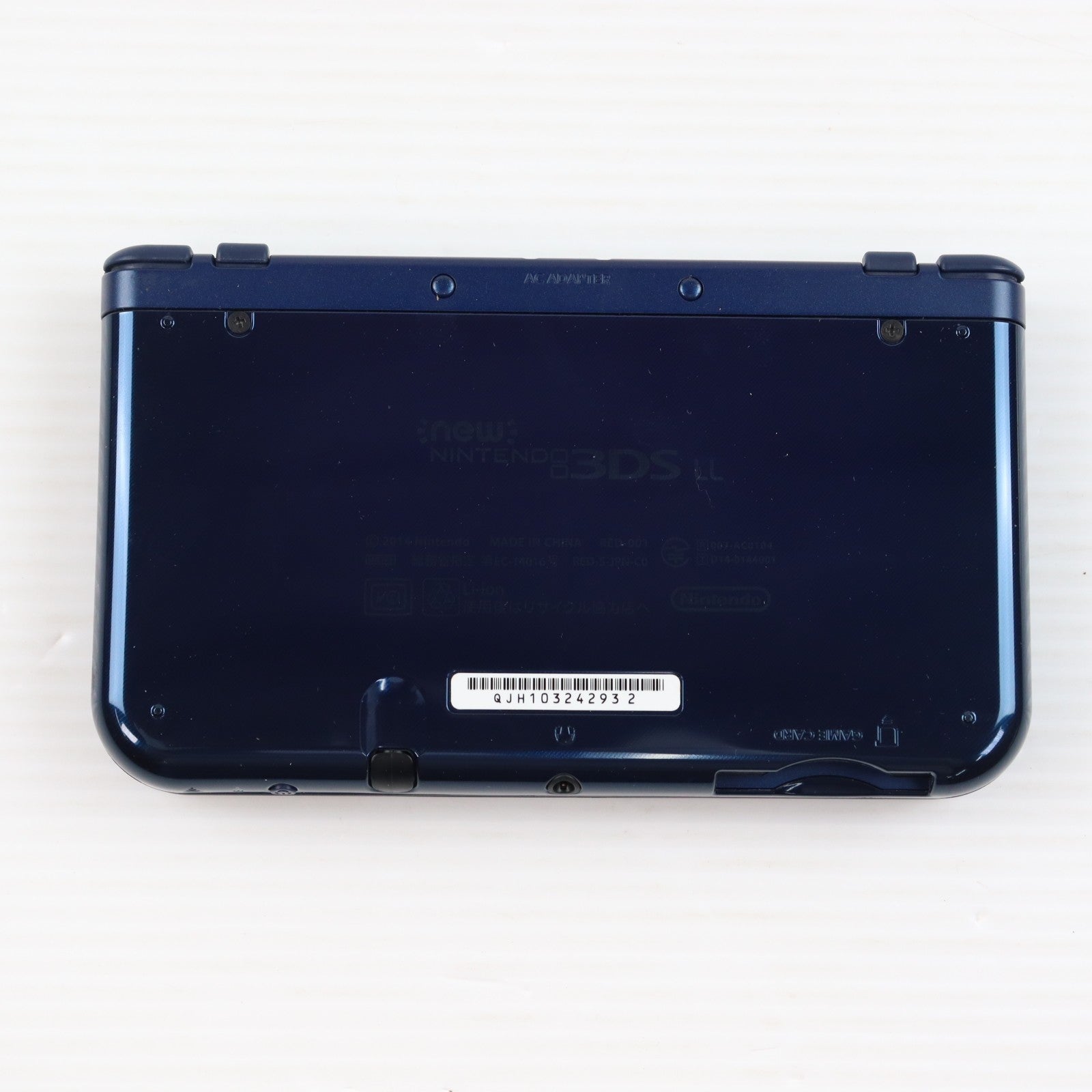 【中古即納】[3DS] (本体) Newニンテンドー3DS LL メタリックブルー 任天堂(RED-S-BAAA)(20141011)