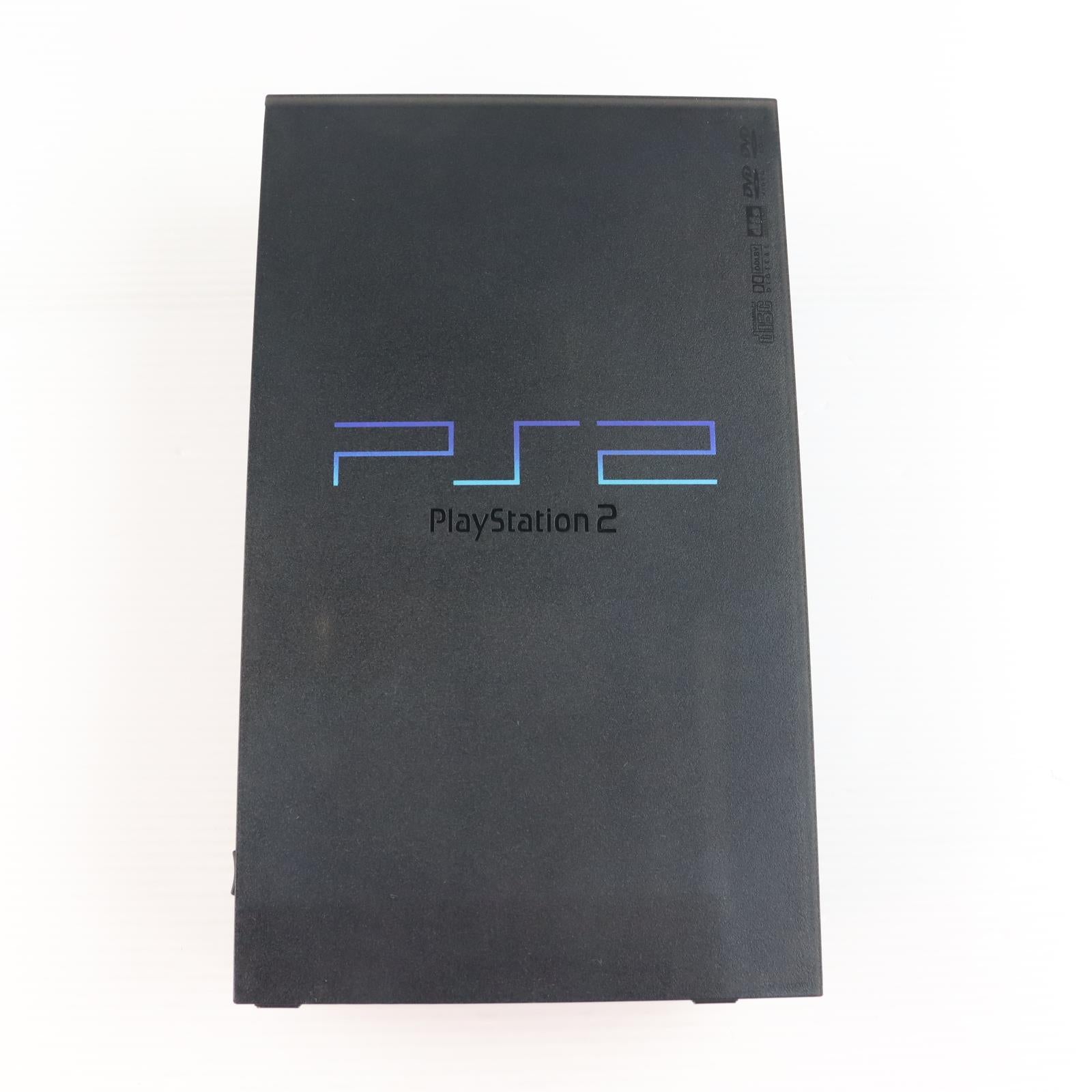 【中古即納】[PS2] (本体) PlayStation 2(プレイステーション2) ミッドナイト・ブラック SCE(SCPH-50000NB)(20031113)