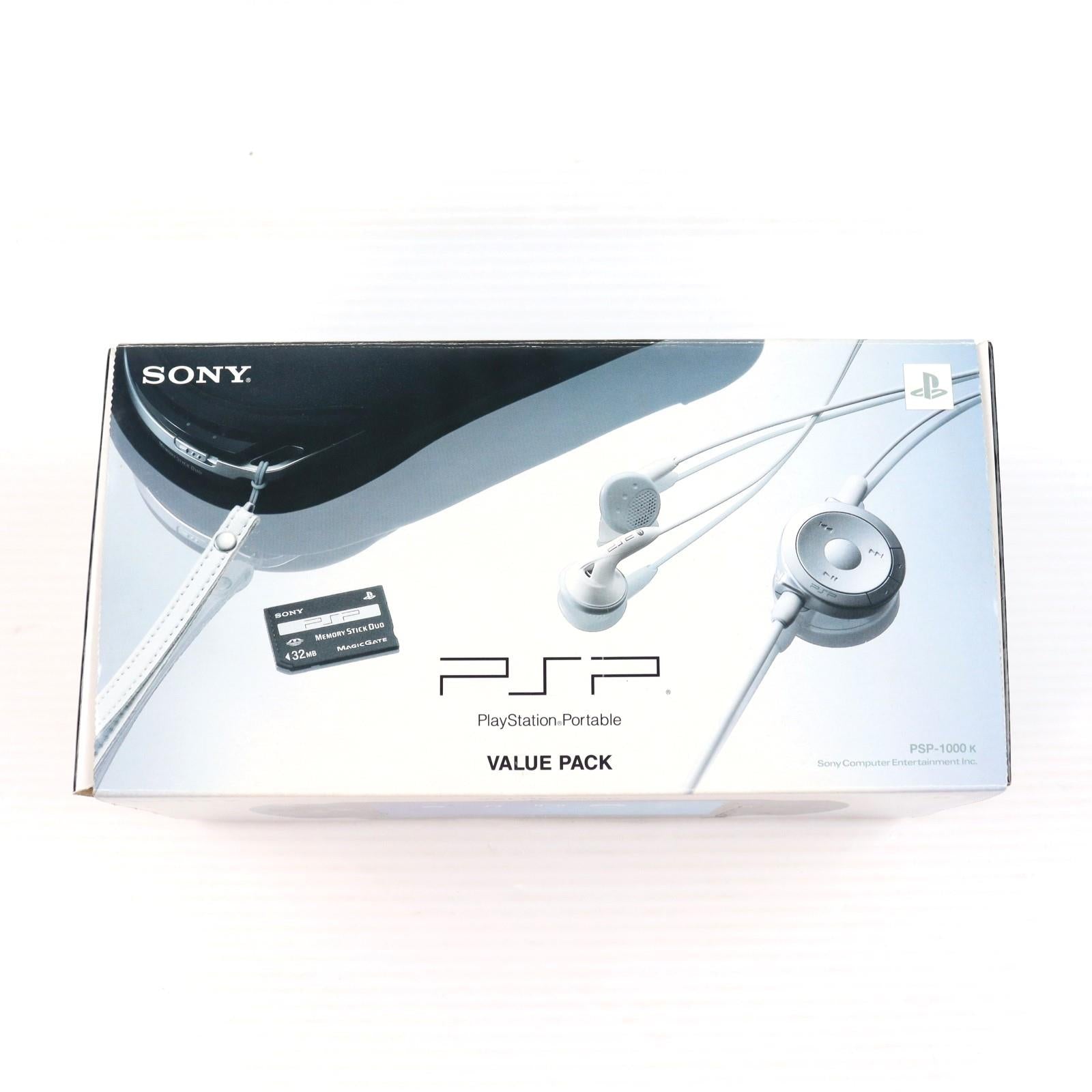 【中古即納】[PSP] (本体) PlayStation Portable(プレイステーション・ポータブル) バリューパック SCE(PSP-1000K)(20041212)