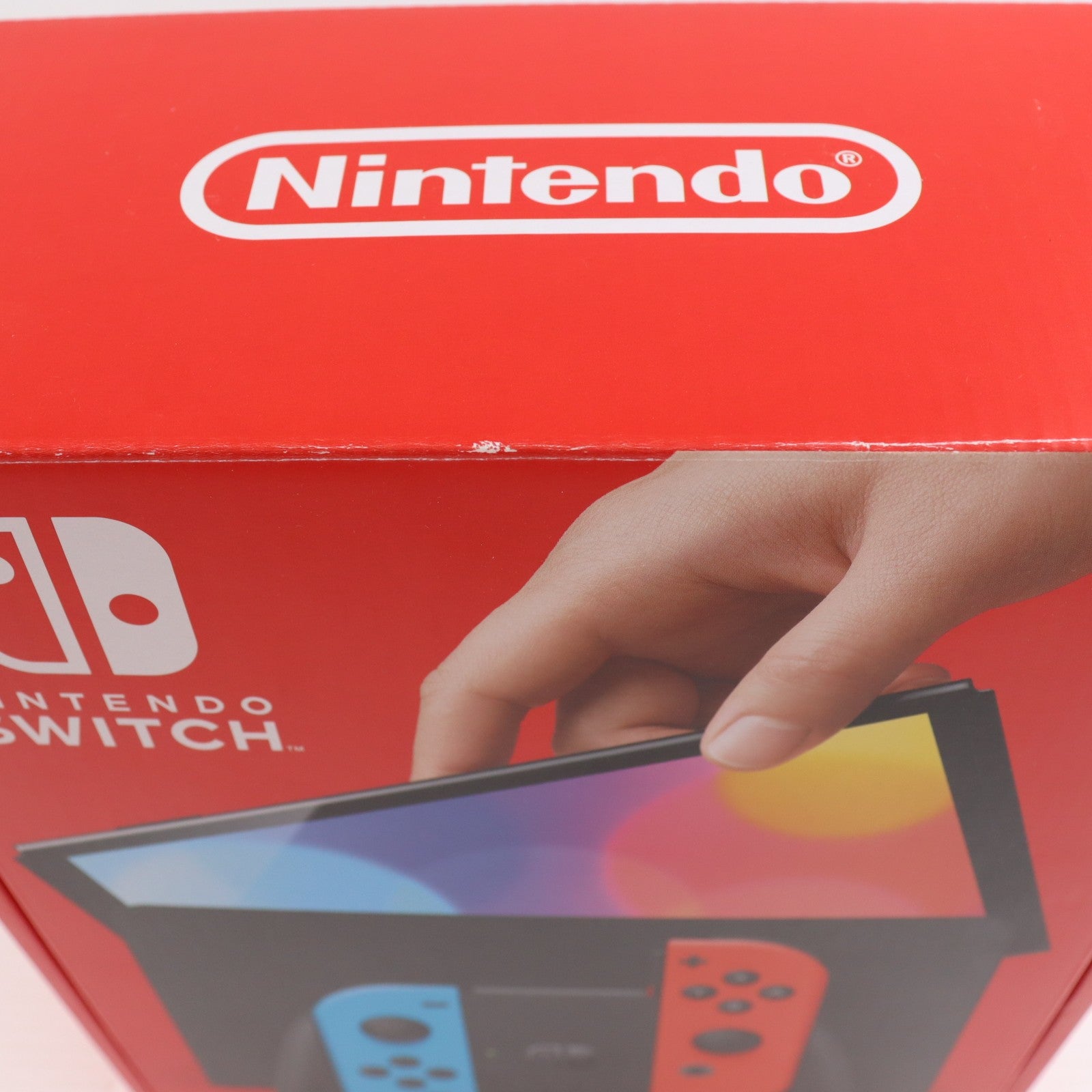 【中古即納】[Switch] (本体) Nintendo Switch(ニンテンドースイッチ) 有機ELモデル Joy-Con(L) ネオンブルー/R ネオンレッド 任天堂(HEG-S-KABAA)(20211008)