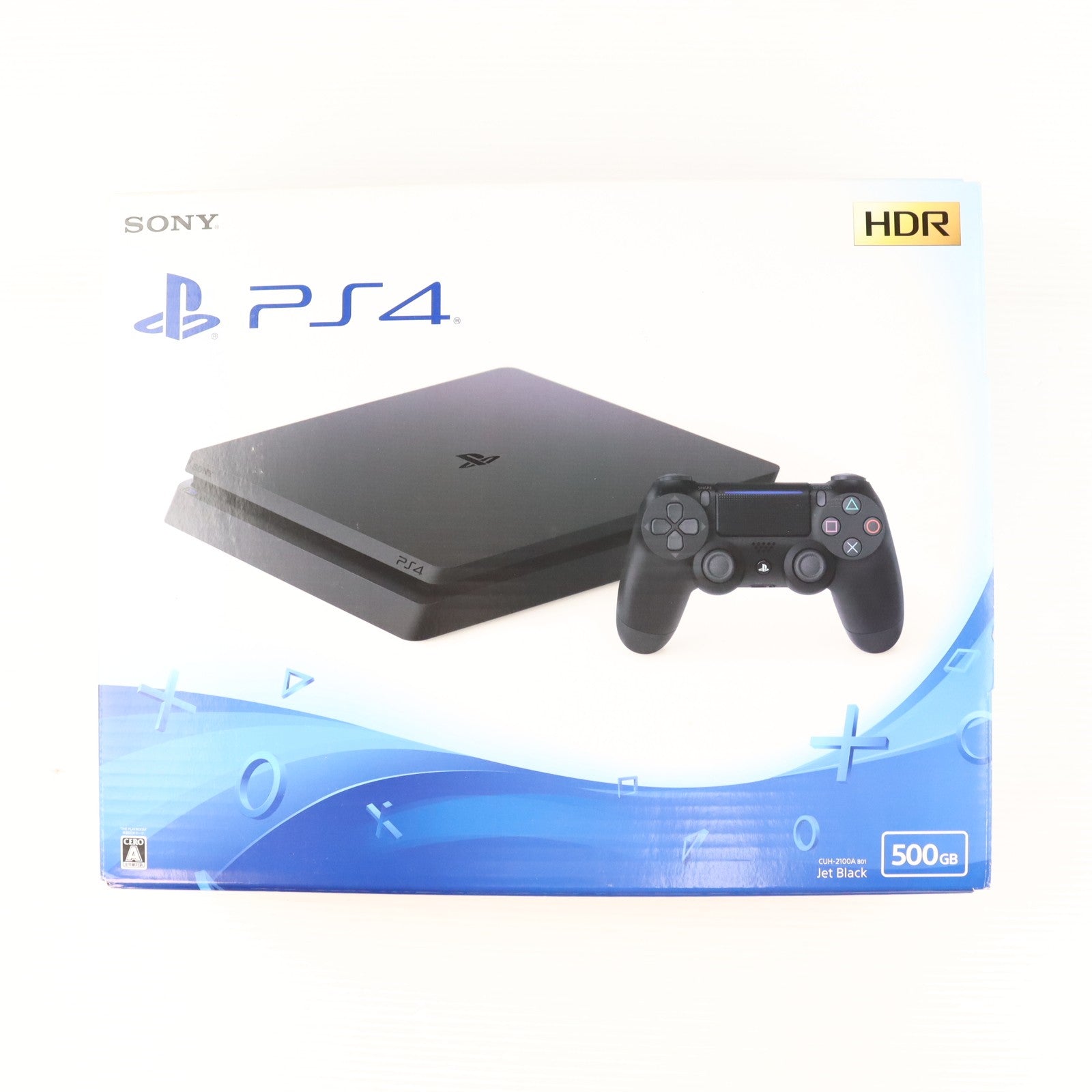 【中古即納】[PS4] (本体) PlayStation 4(プレイステーション4) ジェット・ブラック HDD500GB SIE(CUH-2100AB01)(20170724)