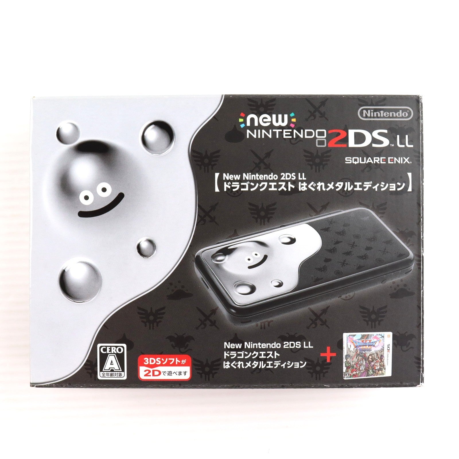 【中古即納】[3DS] (本体) Newニンテンドー2DS LL ドラゴンクエスト はぐれメタルエディション 任天堂(JAN-S-KBCA)(20170729)