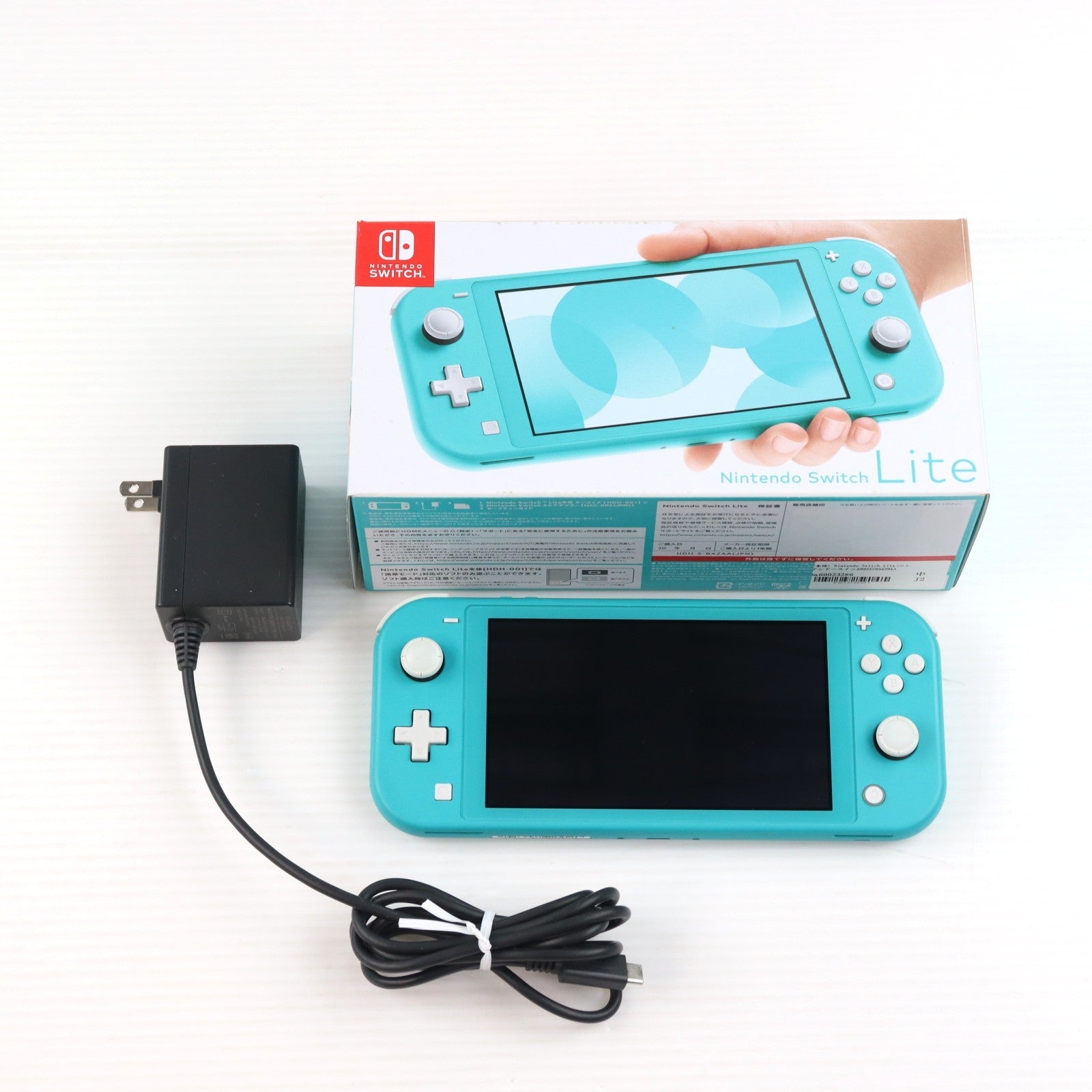 【中古即納】[Switch] (本体) Nintendo Switch Lite(ニンテンドースイッチライト) ターコイズ 任天堂(HDH-S-BAZAA)(20190920)