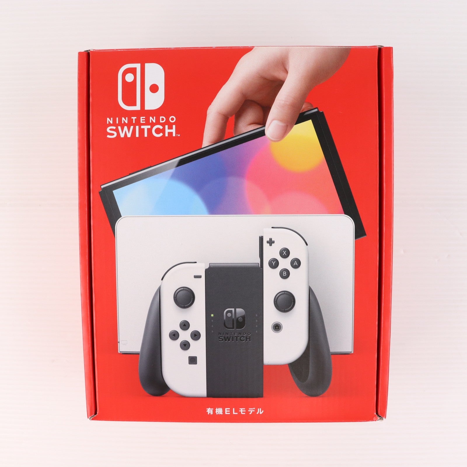 【中古即納】[Switch] (本体) Nintendo Switch(ニンテンドースイッチ) 有機ELモデル Joy-Con(L)/R ホワイト 任天堂(HEG-S-KAAAA)(20211008)