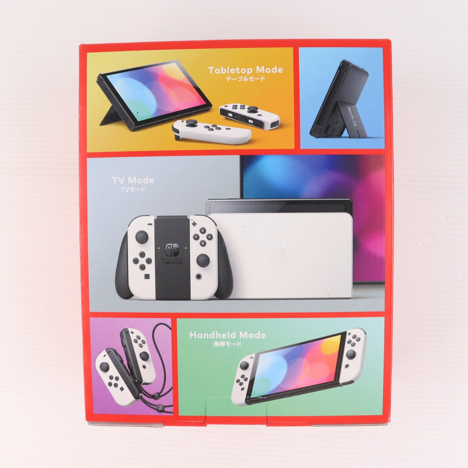【中古即納】[Switch] (本体) Nintendo Switch(ニンテンドースイッチ) 有機ELモデル Joy-Con(L)/R ホワイト 任天堂(HEG-S-KAAAA)(20211008)