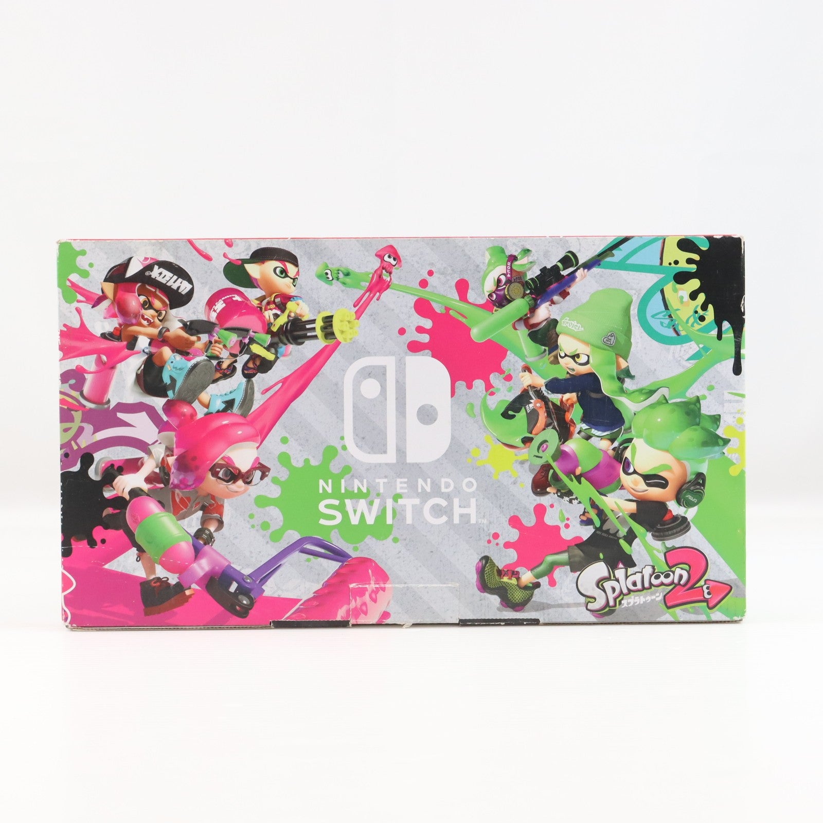 【中古即納】[Switch] (本体) Nintendo Switch(ニンテンドースイッチ) スプラトゥーン2セット 任天堂(HAC-S-KACEK)(20180713)