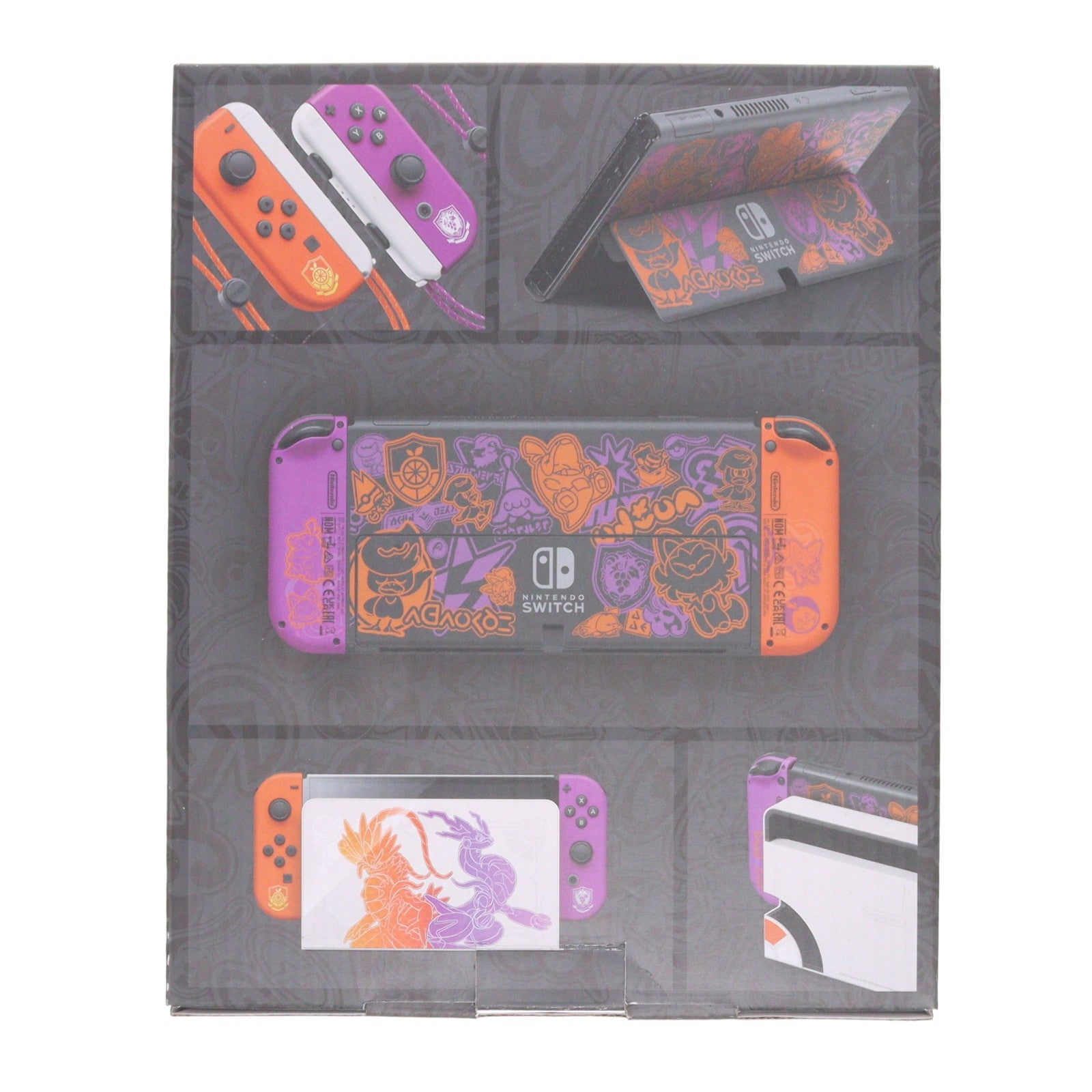 【中古即納】[Switch] (本体) Nintendo Switch(ニンテンドースイッチ) 有機ELモデル スカーレット・バイオレットエディション 任天堂(HEG-S-KEAAA)(20221104)