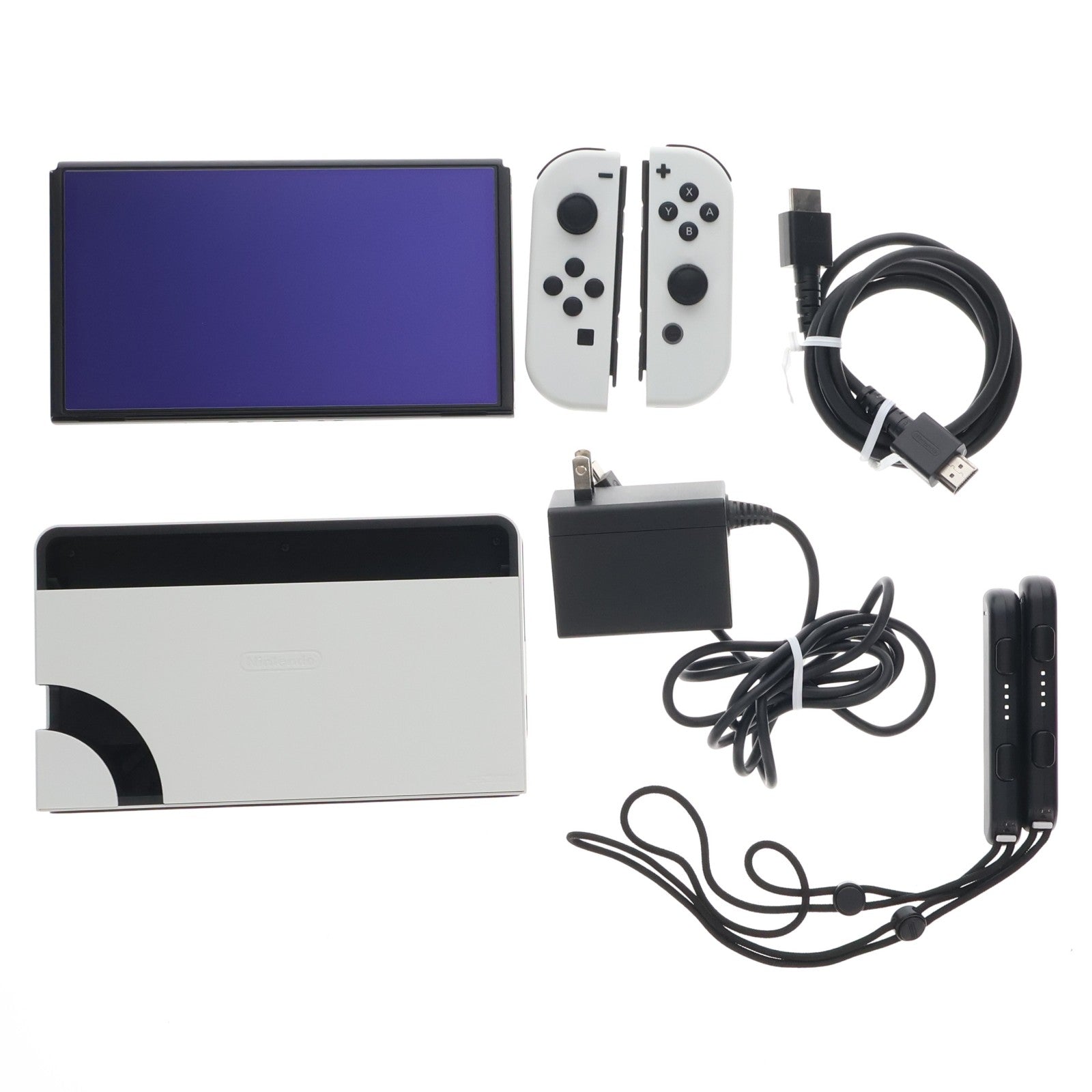 【中古即納】[Switch] (本体) Nintendo Switch(ニンテンドースイッチ) 有機ELモデル Joy-Con(L)/R ホワイト 任天堂(HEG-S-KAAAA)(20211008)