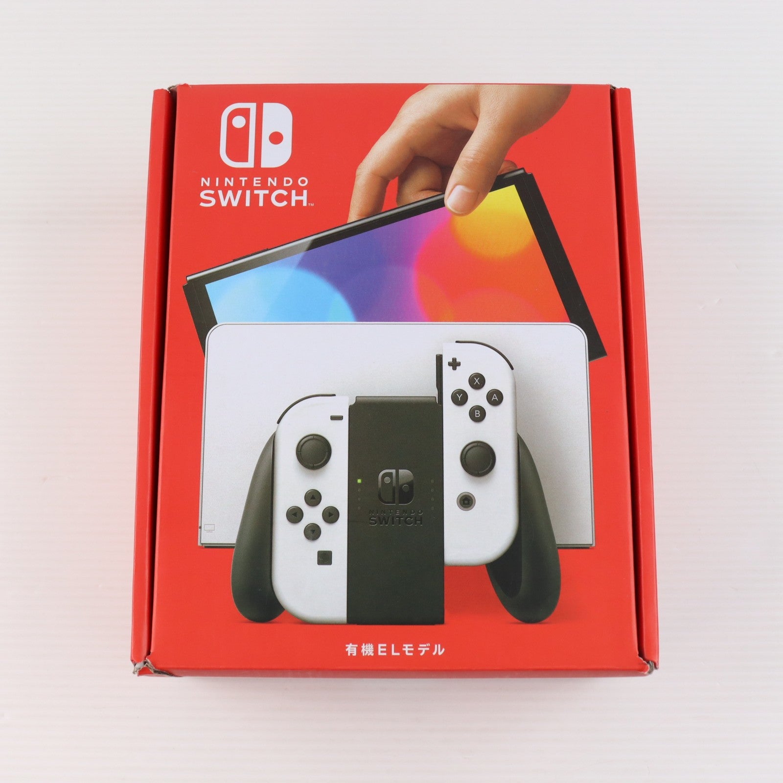 【中古即納】[Switch] (本体) Nintendo Switch(ニンテンドースイッチ) 有機ELモデル Joy-Con(L)/R ホワイト 任天堂(HEG-S-KAAAA)(20211008)