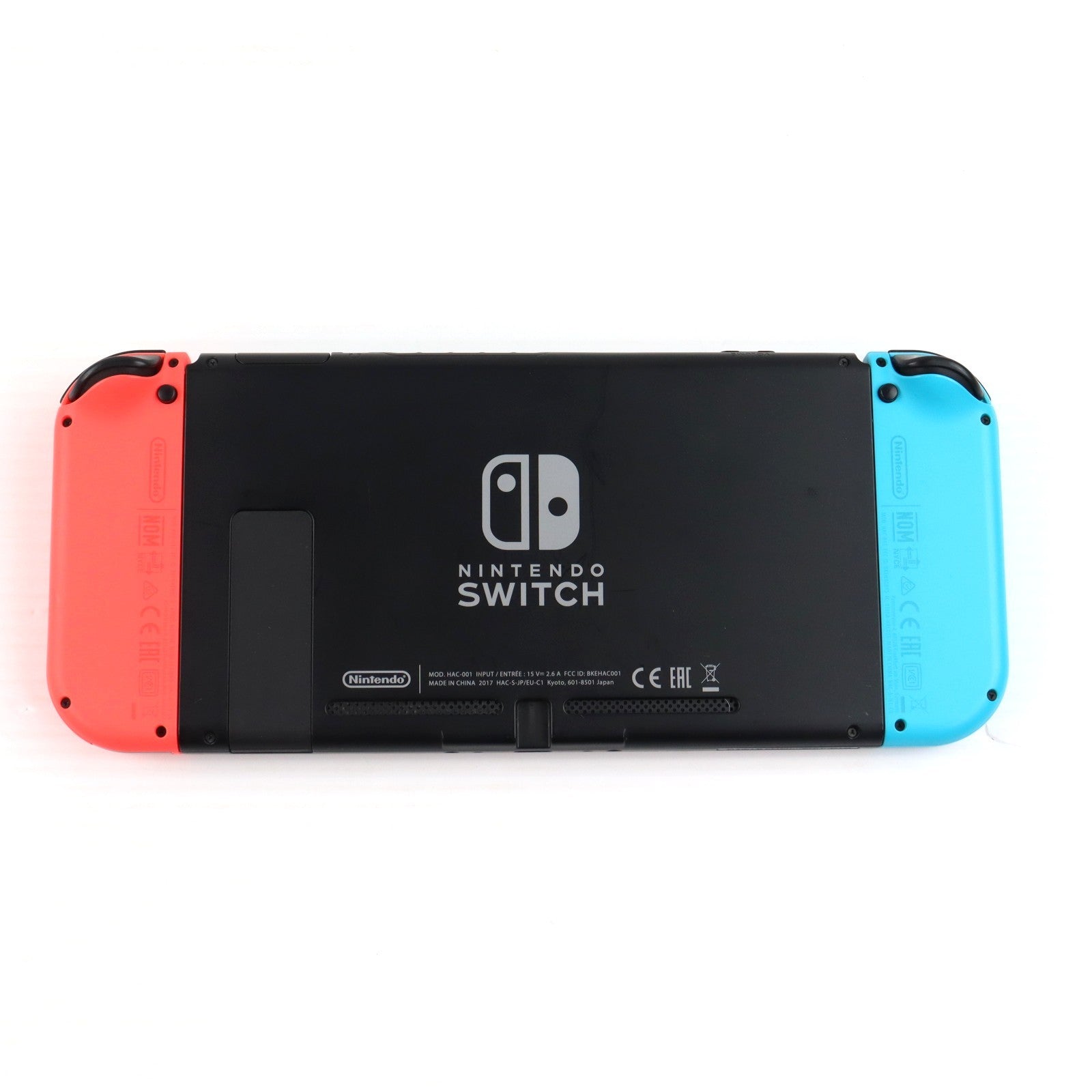 【中古即納】[Switch] (本体) Nintendo Switch(ニンテンドースイッチ) Joy-Con(L) ネオンブルー/R ネオンレッド 任天堂(HAC-S-KABAA)(20170303)