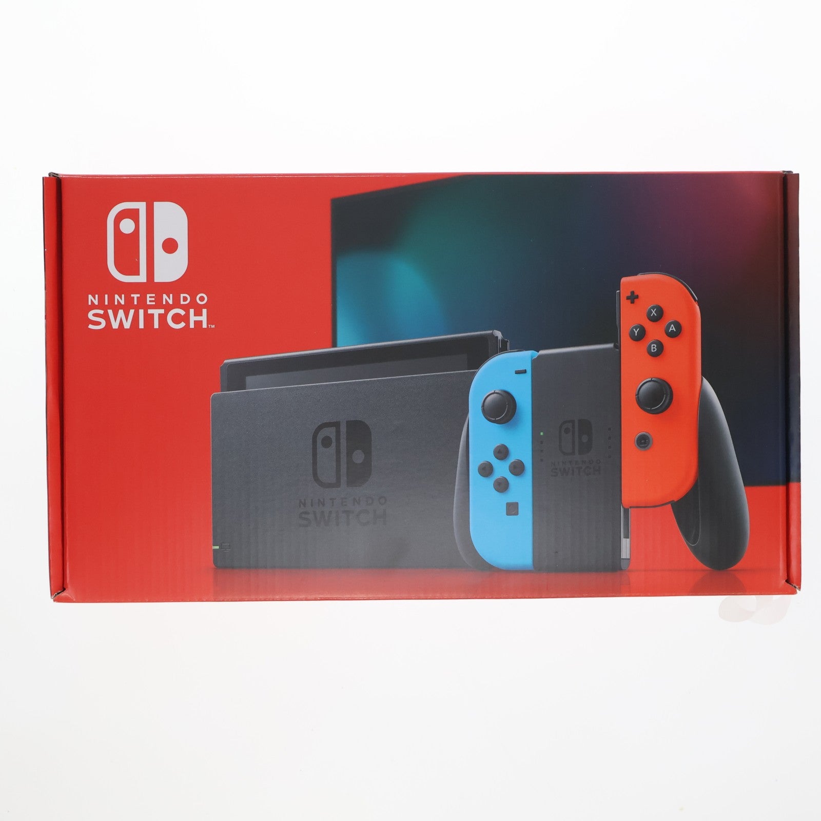 【中古即納】[Switch] (本体) Nintendo Switch(ニンテンドースイッチ) Joy-Con(L) ネオンブルー/(R) ネオンレッド 任天堂(HAD-S-KABAA)(20190830)