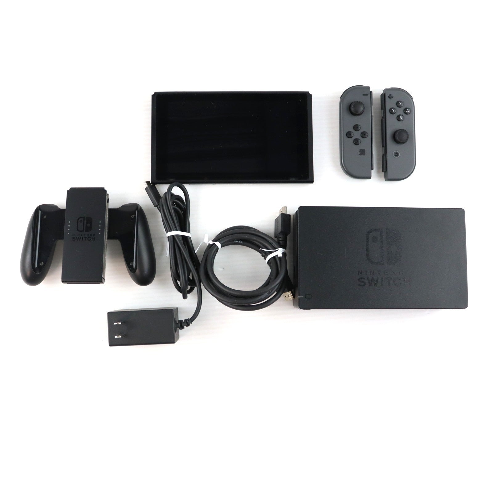 【中古即納】[Switch] (本体) Nintendo Switch(ニンテンドースイッチ) Joy-Con(L)/R グレー 任天堂(HAC-S-KAAAA)(20170303)