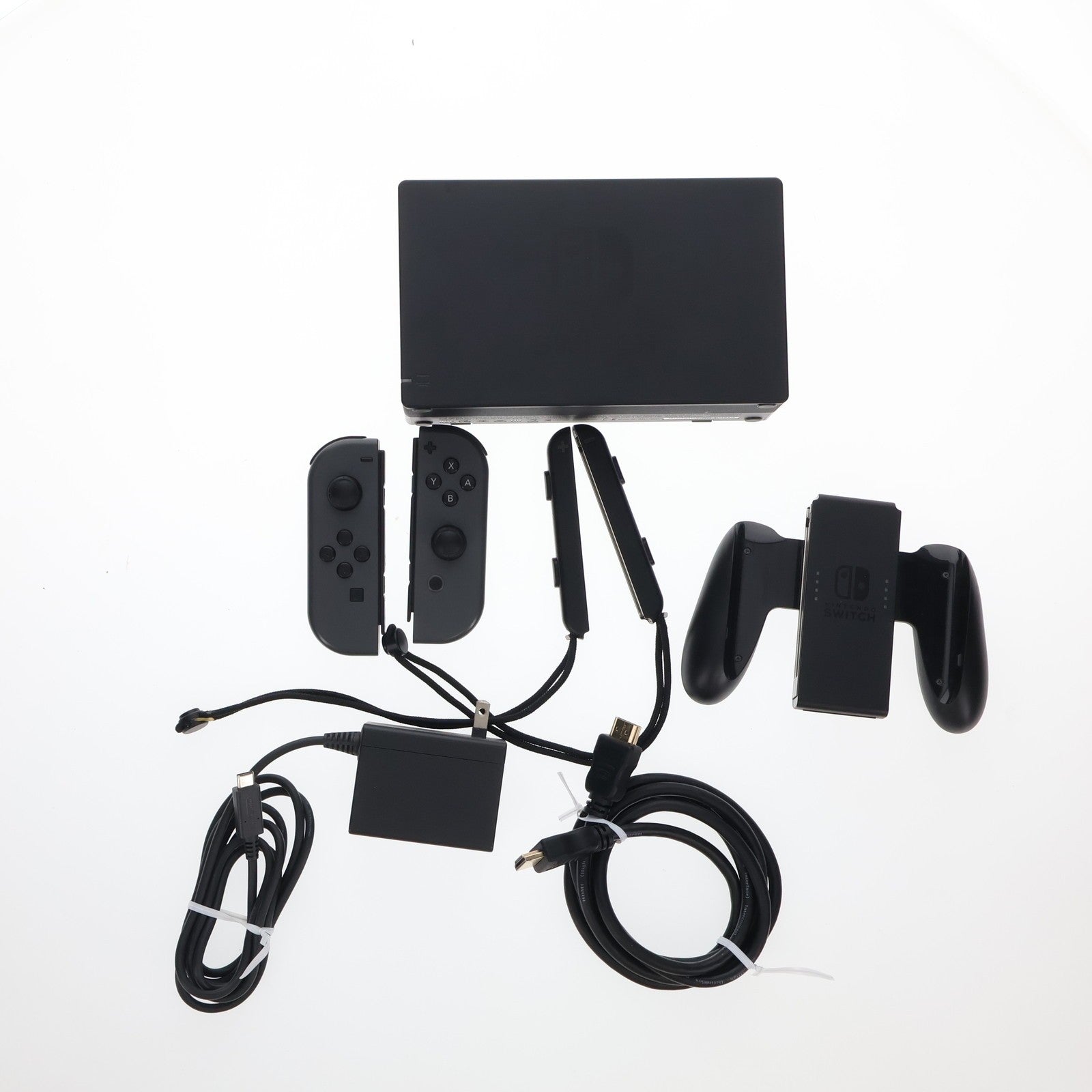 【中古即納】[Switch] (本体) Nintendo Switch(ニンテンドースイッチ) Joy-Con(L)/R グレー 任天堂(HAD-S-KAAAA)(20190830)