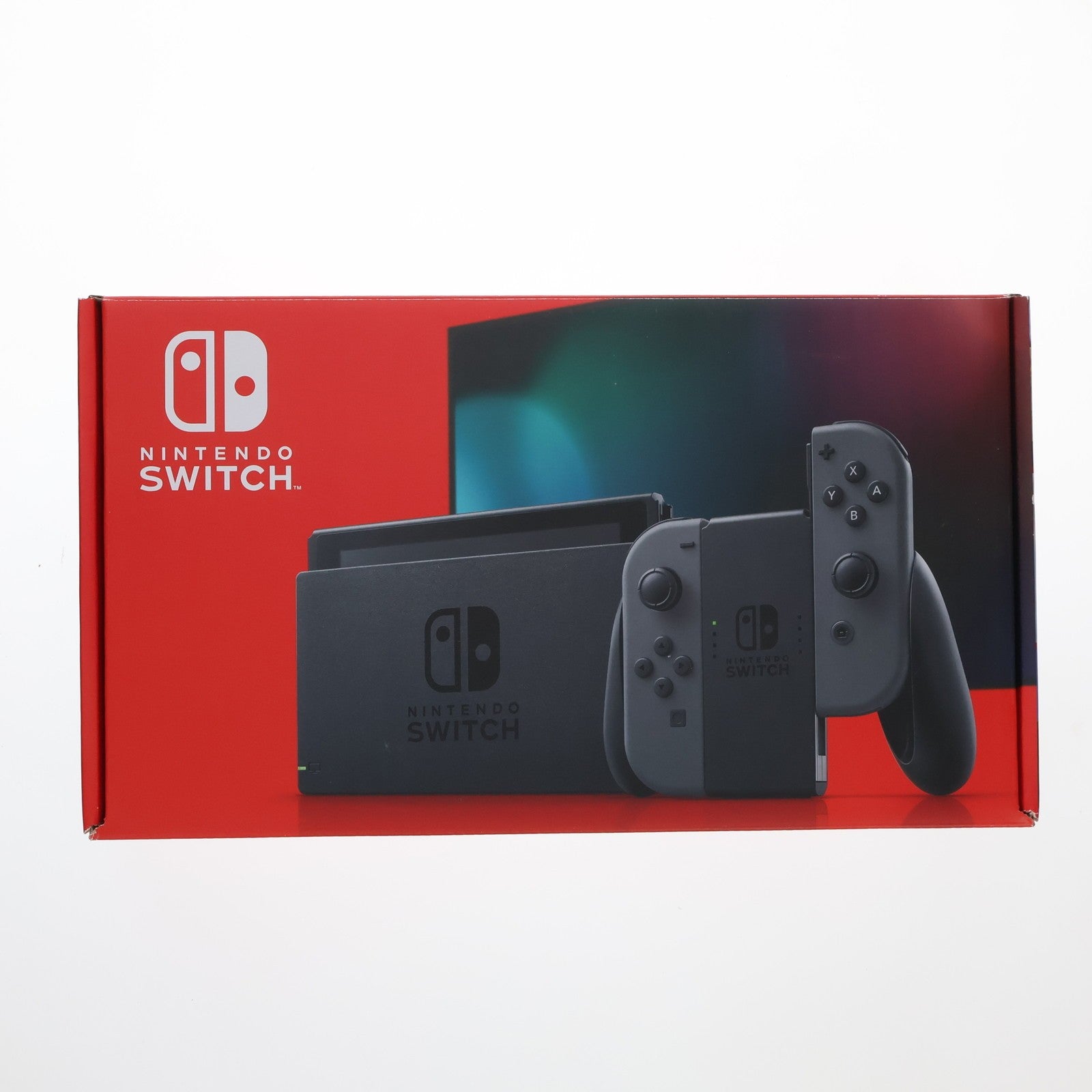 【中古即納】[Switch] (本体) Nintendo Switch(ニンテンドースイッチ) Joy-Con(L)/R グレー 任天堂(HAD-S-KAAAA)(20190830)
