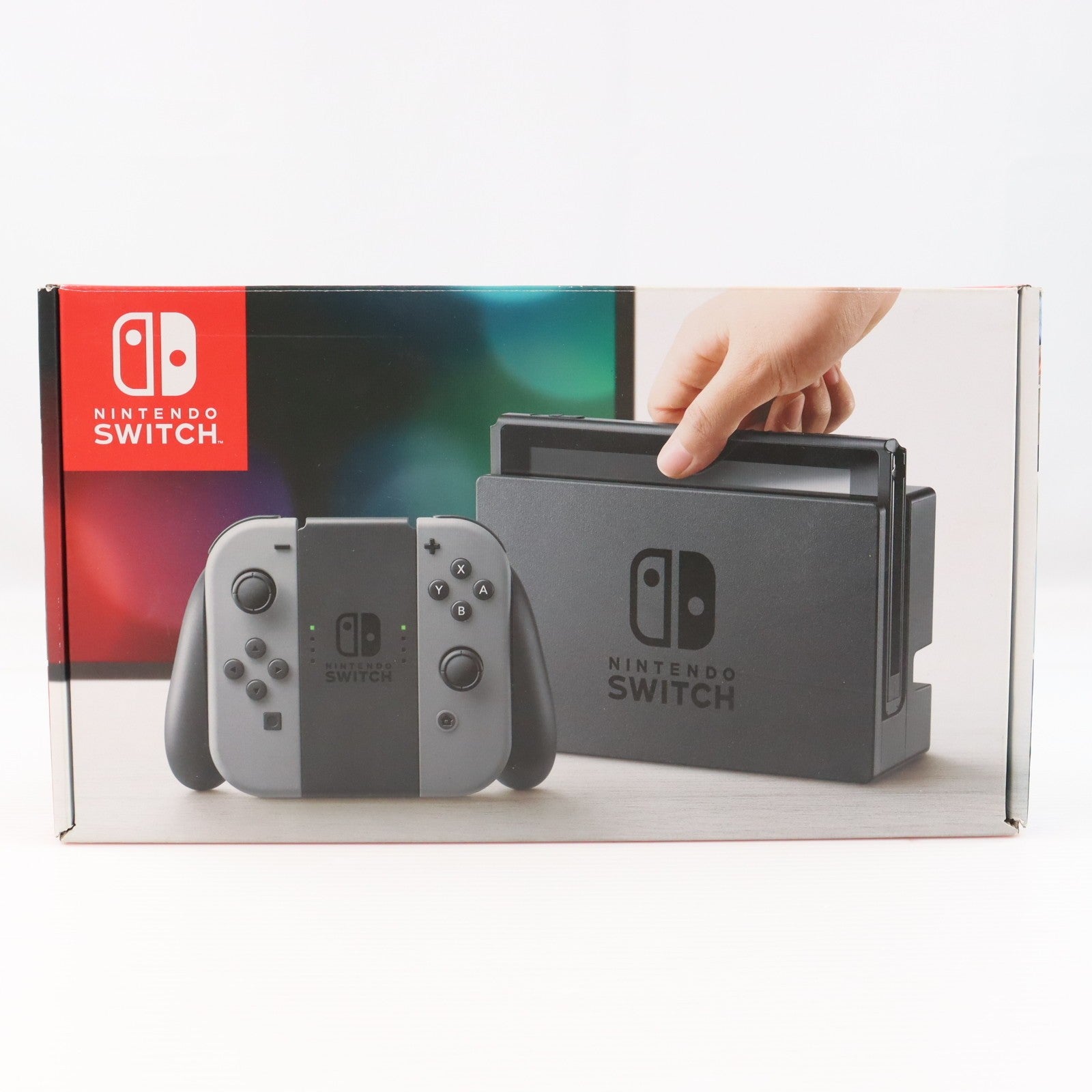 【中古即納】[Switch] (本体) Nintendo Switch(ニンテンドースイッチ) Joy-Con(L)/R グレー 任天堂(HAC-S-KAAAA)(20170303)