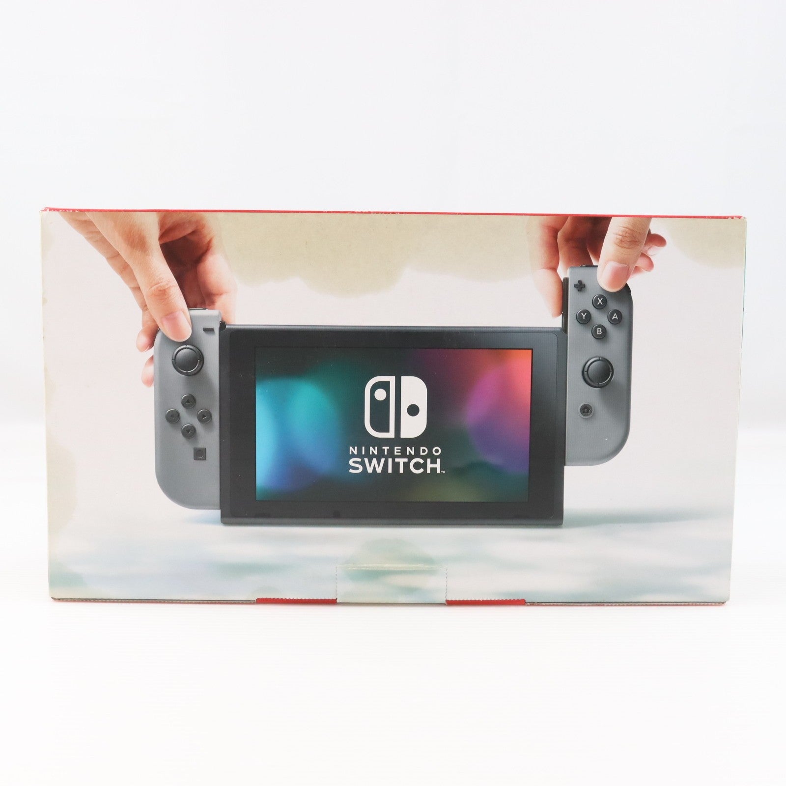 【中古即納】[Switch] (本体) Nintendo Switch(ニンテンドースイッチ) Joy-Con(L)/R グレー 任天堂(HAC-S-KAAAA)(20170303)