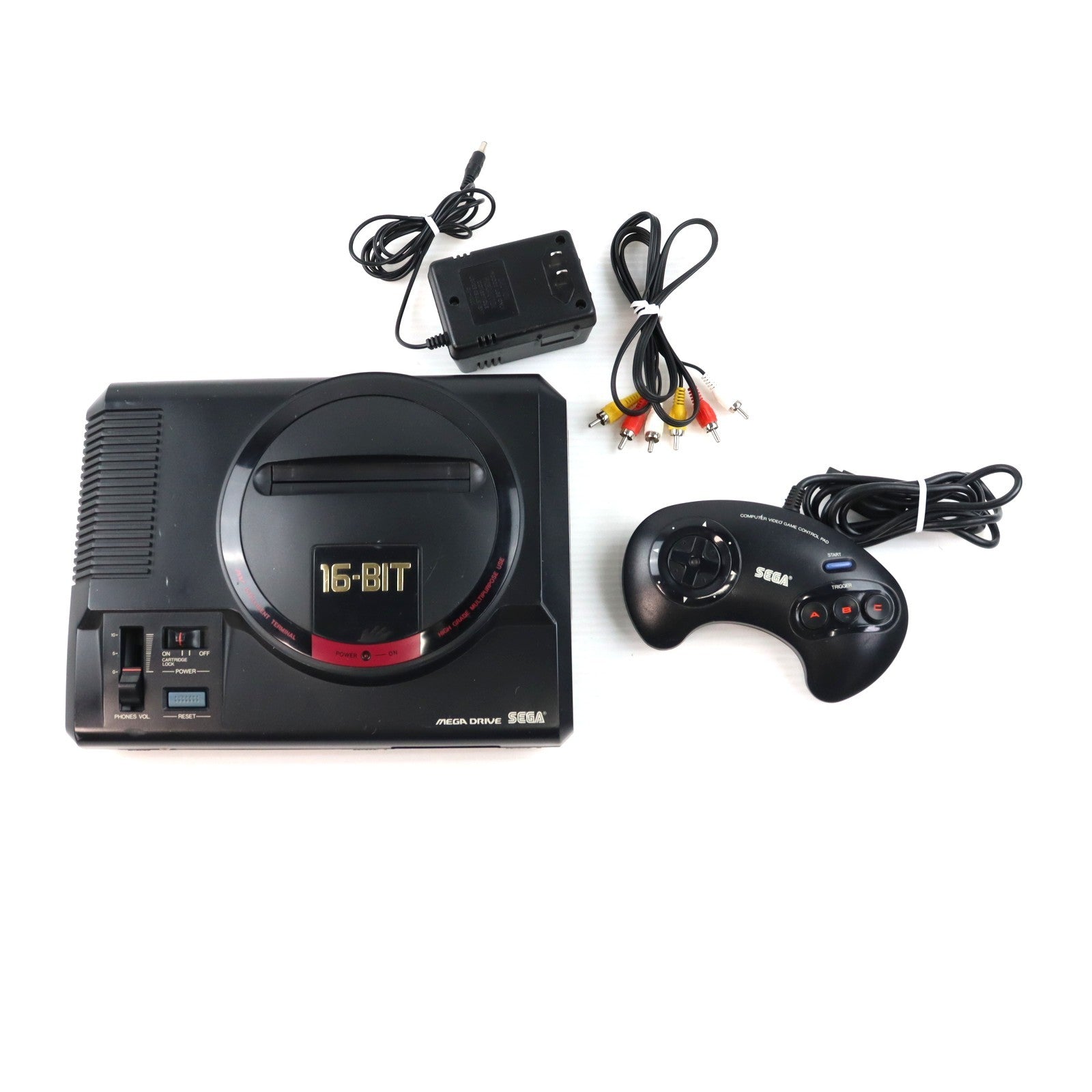 【中古即納】[MD] (本体) Mega Drive(メガドライブ) セガ(HAA-2510)(19881029)
