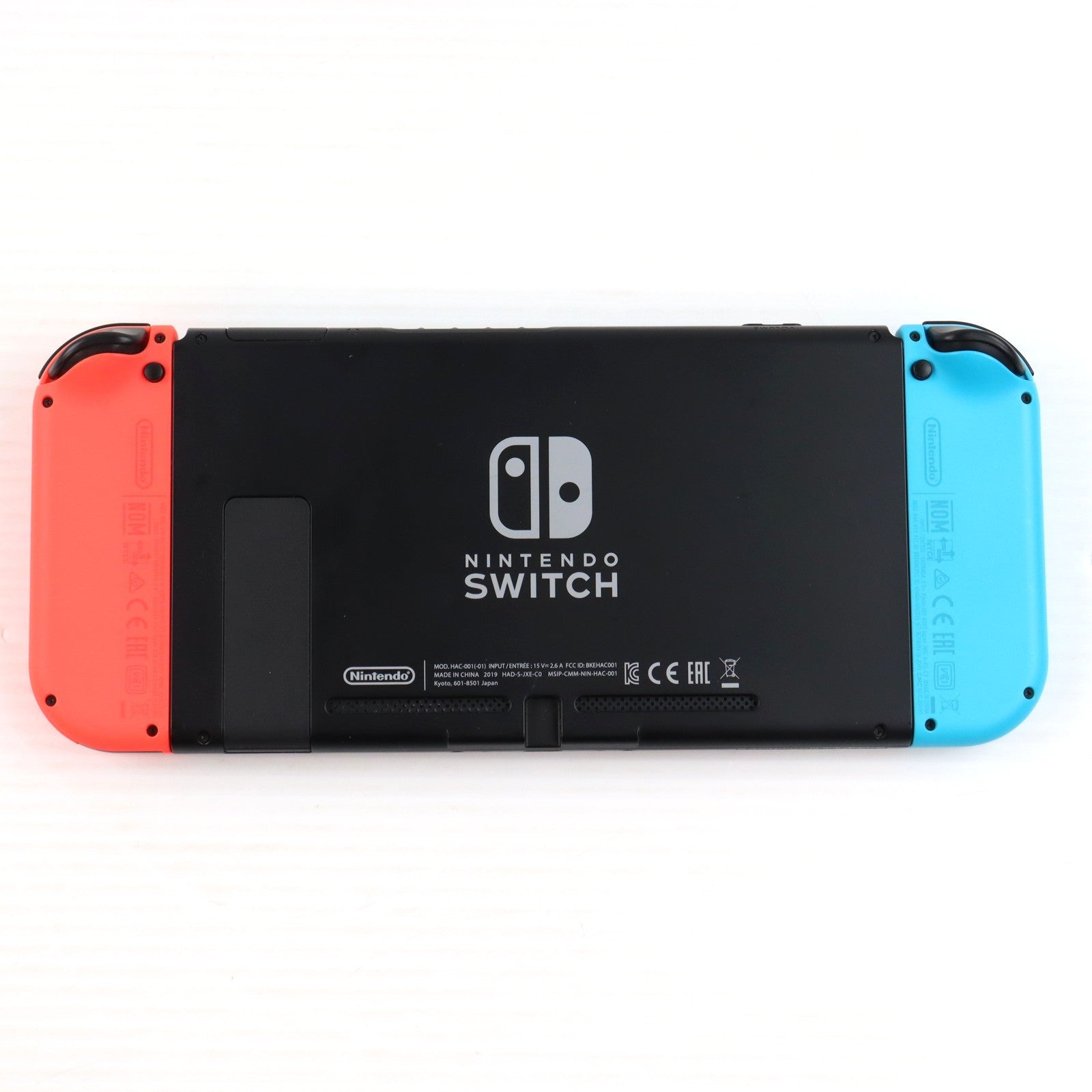 【中古即納】[Switch] (本体) Nintendo Switch(ニンテンドースイッチ) Joy-Con(L) ネオンブルー/R ネオンレッド 任天堂(HAD-S-KABAH)(20190830)