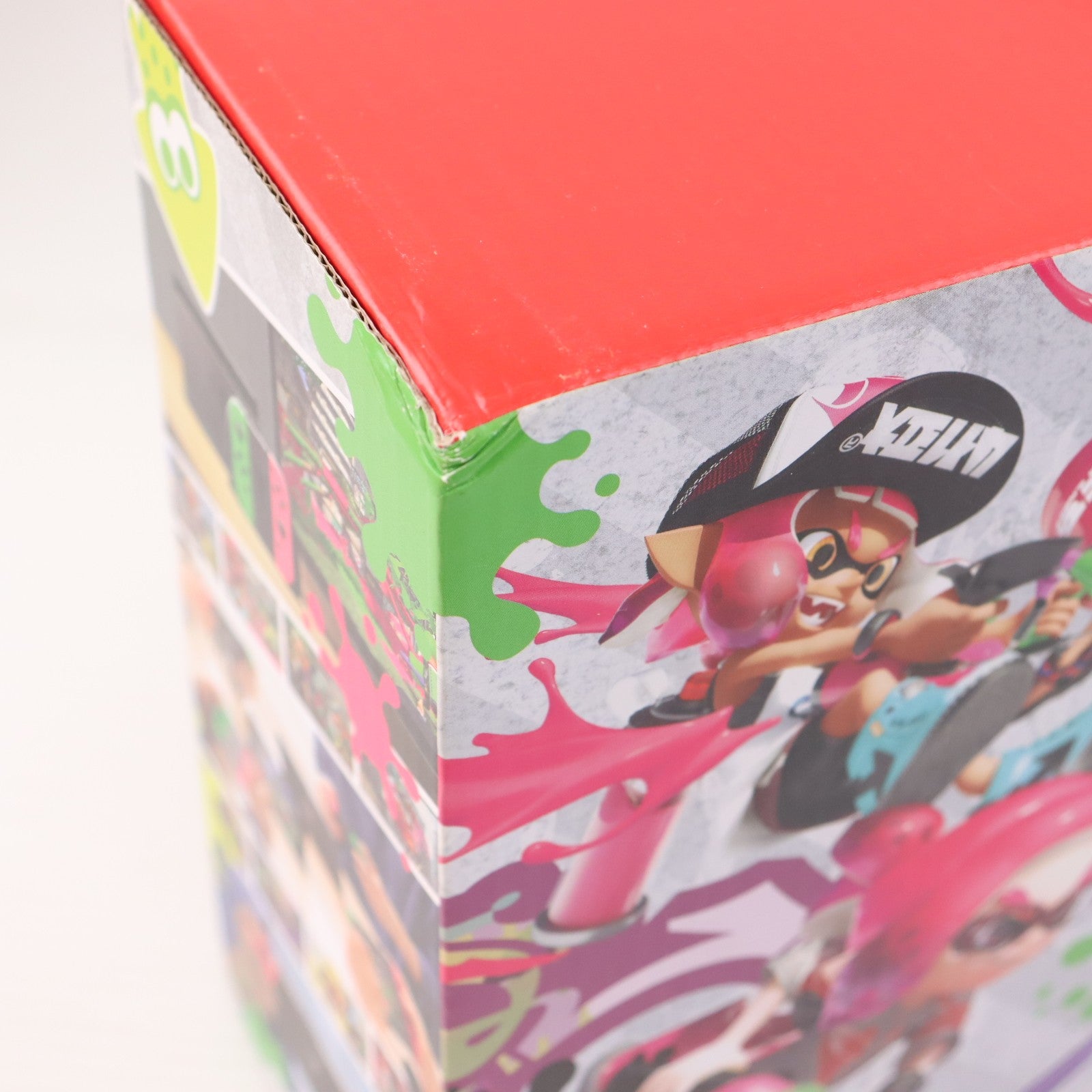 【中古即納】[Switch] (本体) ステッカー無し Nintendo Switch(ニンテンドースイッチ) スプラトゥーン2セット 任天堂(HAC-S-KACEA)(20170721)