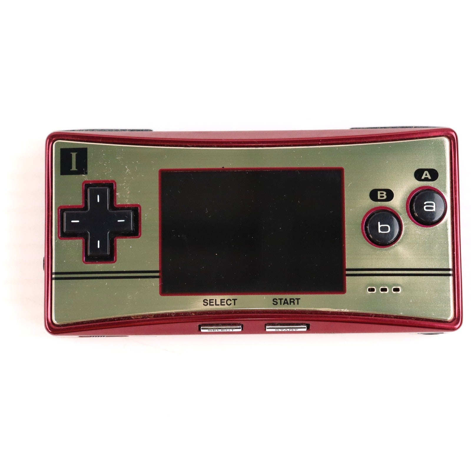【中古即納】[GBA] (本体) GAMEBOY micro(ゲームボーイミクロ) ファミコンバージョン 任天堂(OXY-S-GA)(20050913)