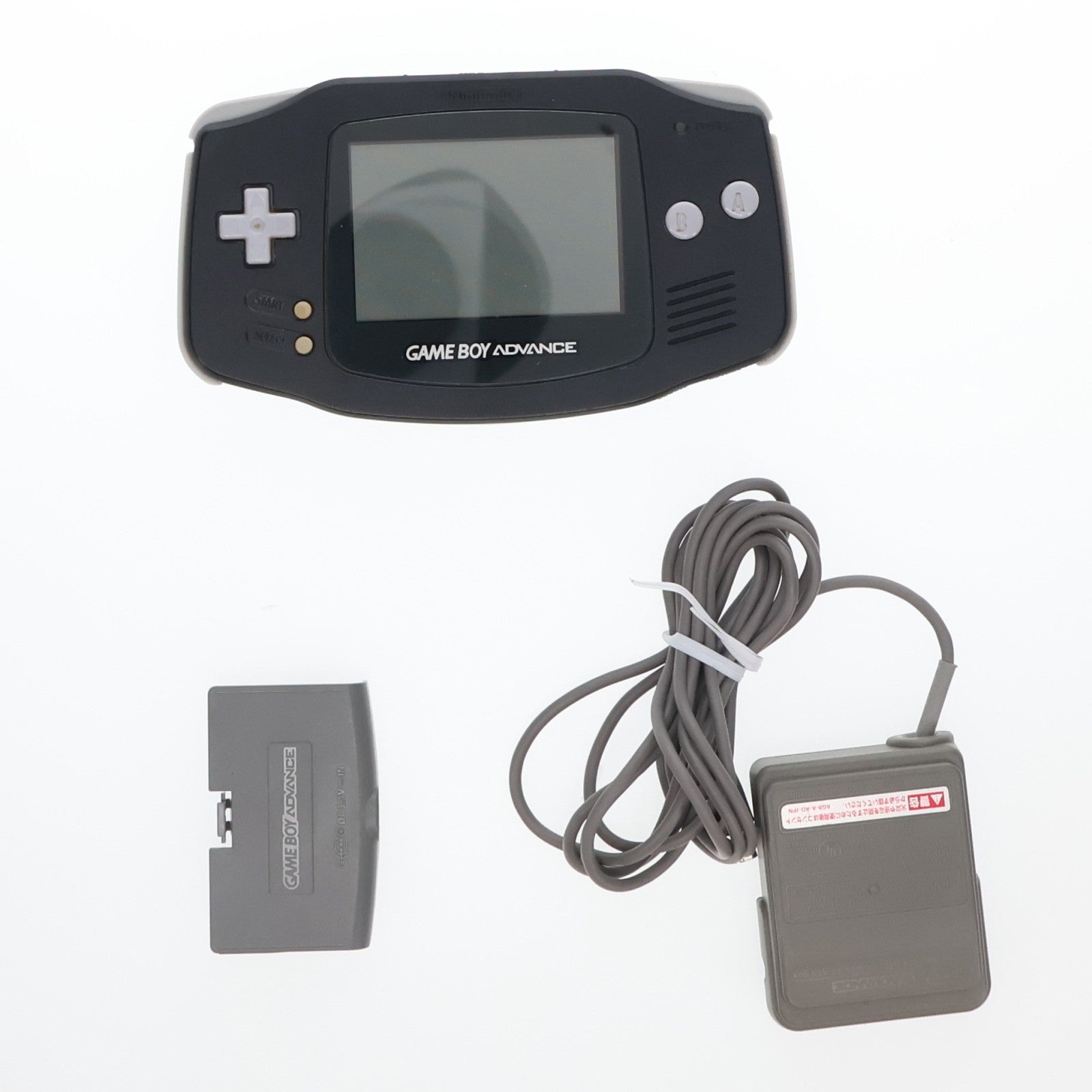 【中古即納】[GBA] (本体) GAMEBOY ADVANCE(ゲームボーイアドバンス) ブラック 任天堂(AGB-S-KA)(20011214)