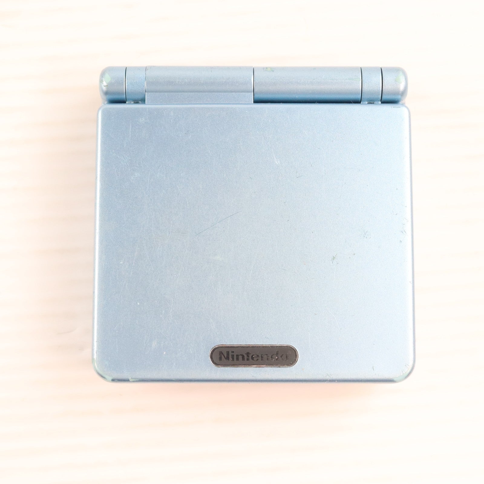 【中古即納】[GBA] (本体) GAMEBOY ADVANCE SP(ゲームボーイアドバンスSP) パールブルー 任天堂(AGS-S-PBA)(20030905)