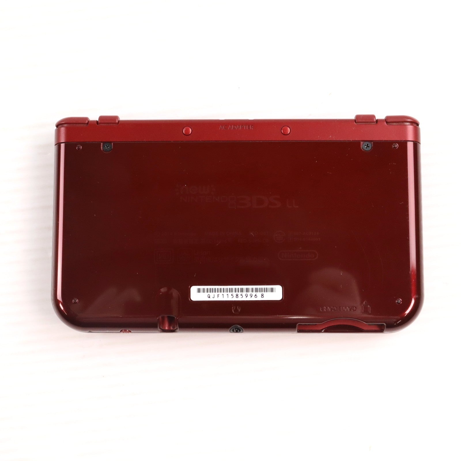 【中古即納】[3DS] (本体) Newニンテンドー3DS LL メタリックレッド 任天堂(RED-S-RAAA)(20150827)