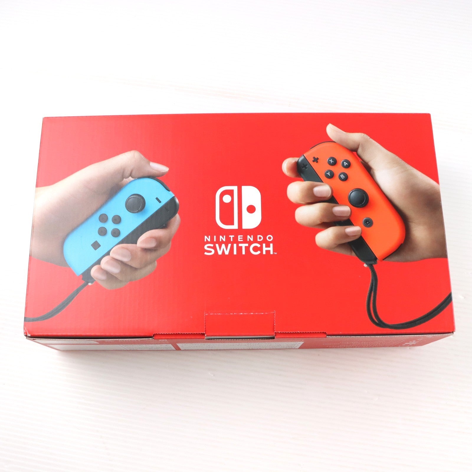 【中古即納】[Switch] (本体) Nintendo Switch(ニンテンドースイッチ) Joy-Con(L) ネオンブルー/(R) ネオンレッド 任天堂(HAD-S-KABAA)(20190830)