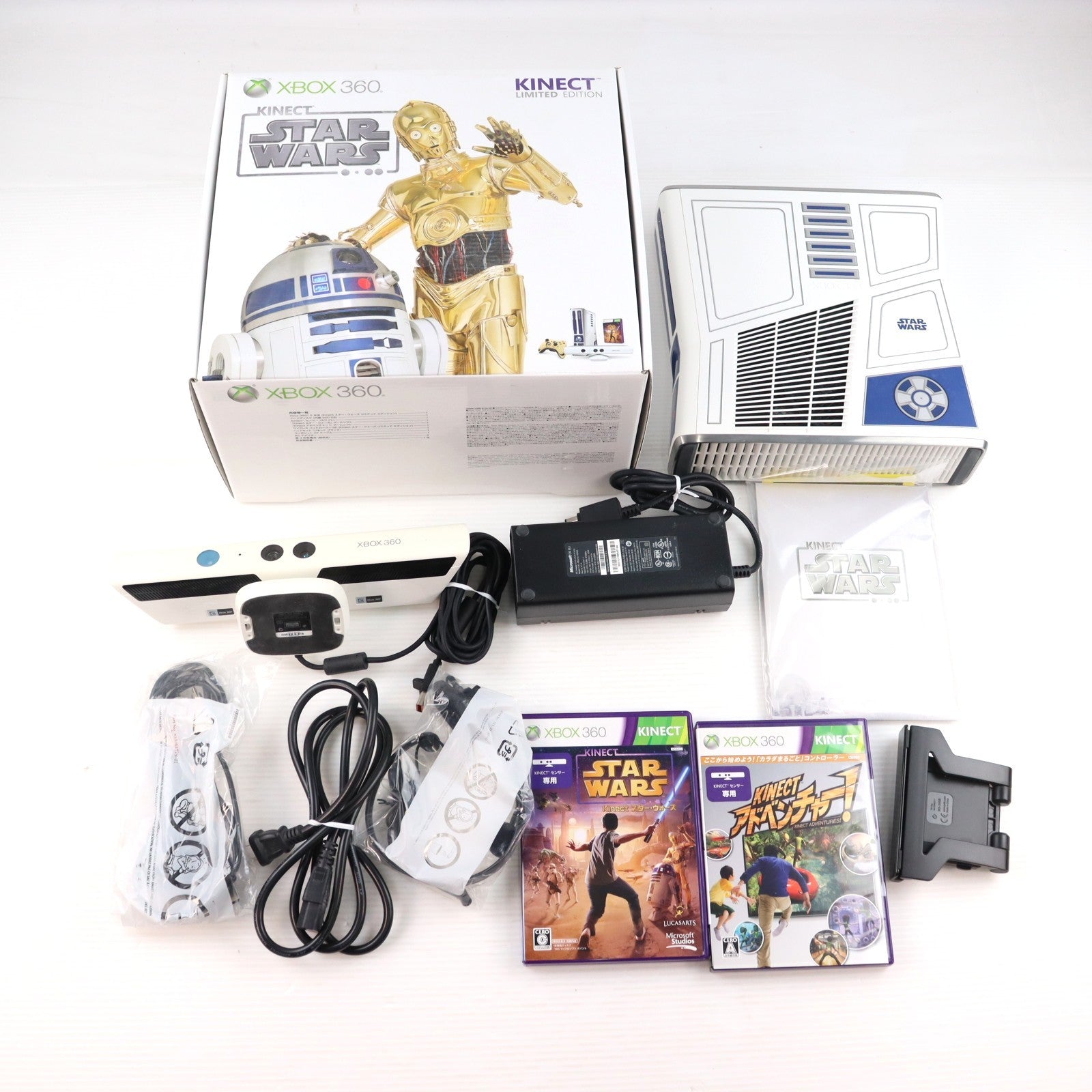 【中古即納】[Xbox360] (本体) Xbox360 320GB Kinect(キネクト) スター・ウォーズ リミテッドエディション 日本マイクロソフト(5XK-00014)(20120405)