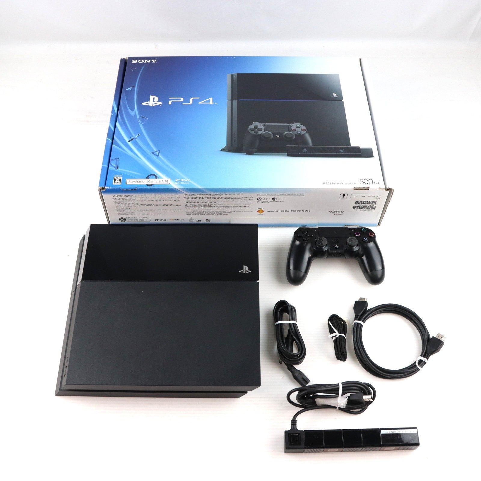 【中古即納】[PS4] (本体) PlayStation 4(プレイステーション4) PlayStation Camera同梱版 SCE(CUH-1000AA01)(20140430)