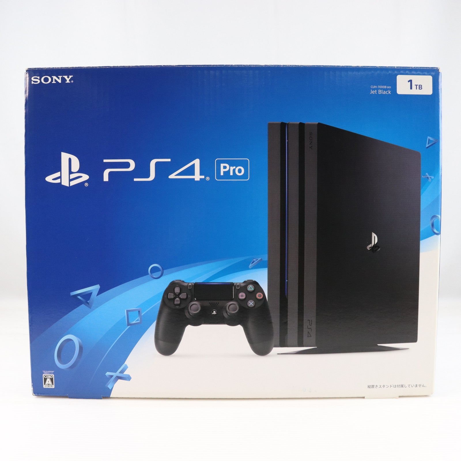 【中古即納】[PS4] (本体) PlayStation 4 Pro(プレイステーション4 プロ) ジェット・ブラック 1TB SIE(CUH-7000BB01)(20161110)