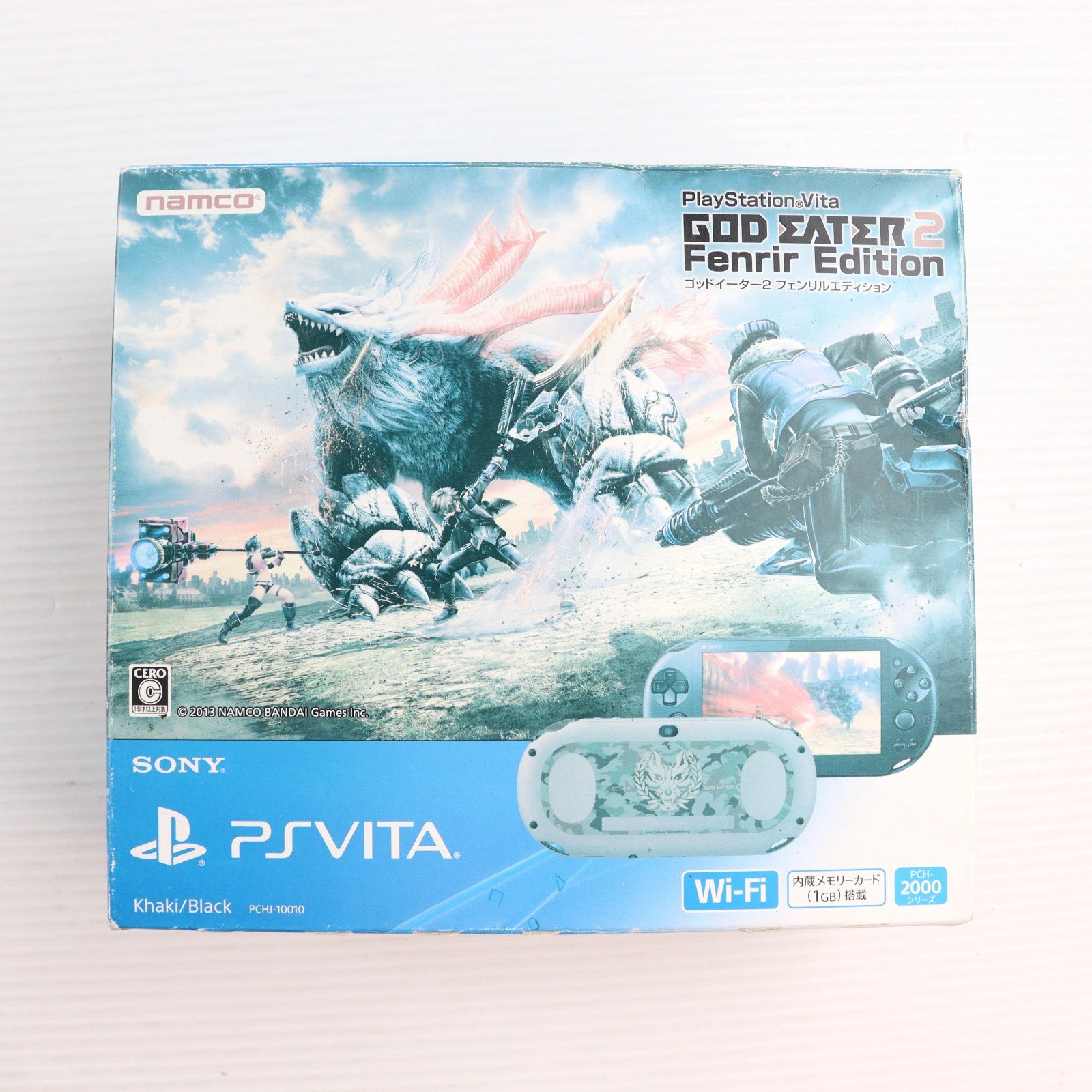 【中古即納】[PSVita] (本体) PlayStation Vita × GOD EATER 2 Fenrir Edition(プレイステーション ヴィータ ゴッドイーター2 フェンリル エディション) SCE(PCHJ-10010)(20131114)