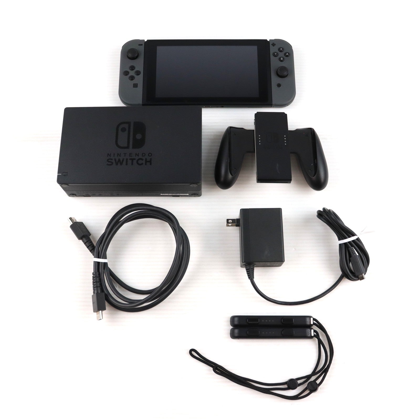 【中古即納】[Switch] (本体) Nintendo Switch(ニンテンドースイッチ) Joy-Con(L)/R グレー 任天堂(HAD-S-KAAAA)(20190830)
