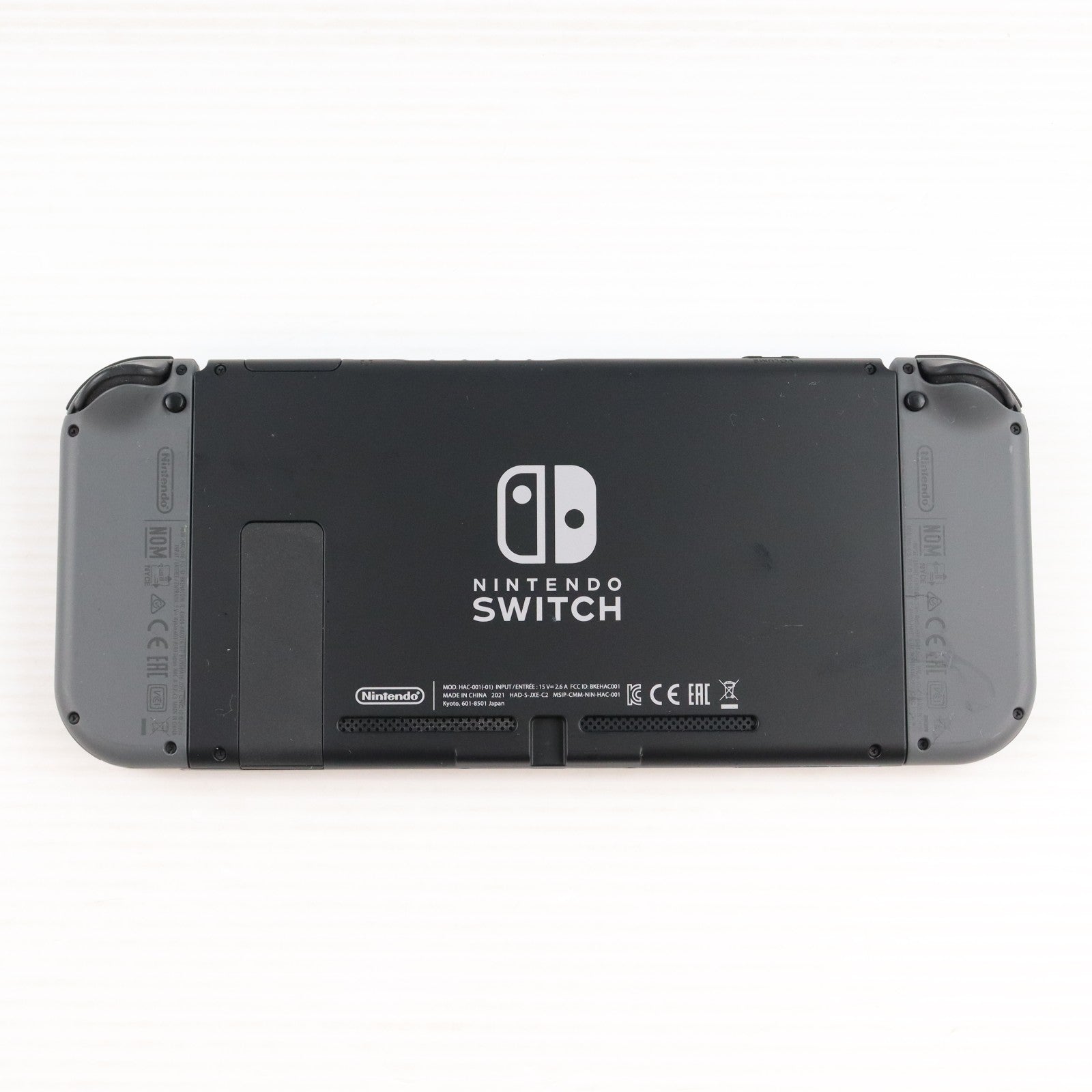 【中古即納】[Switch] (本体) Nintendo Switch(ニンテンドースイッチ) Joy-Con(L)/R グレー 任天堂(HAD-S-KAAAA)(20190830)