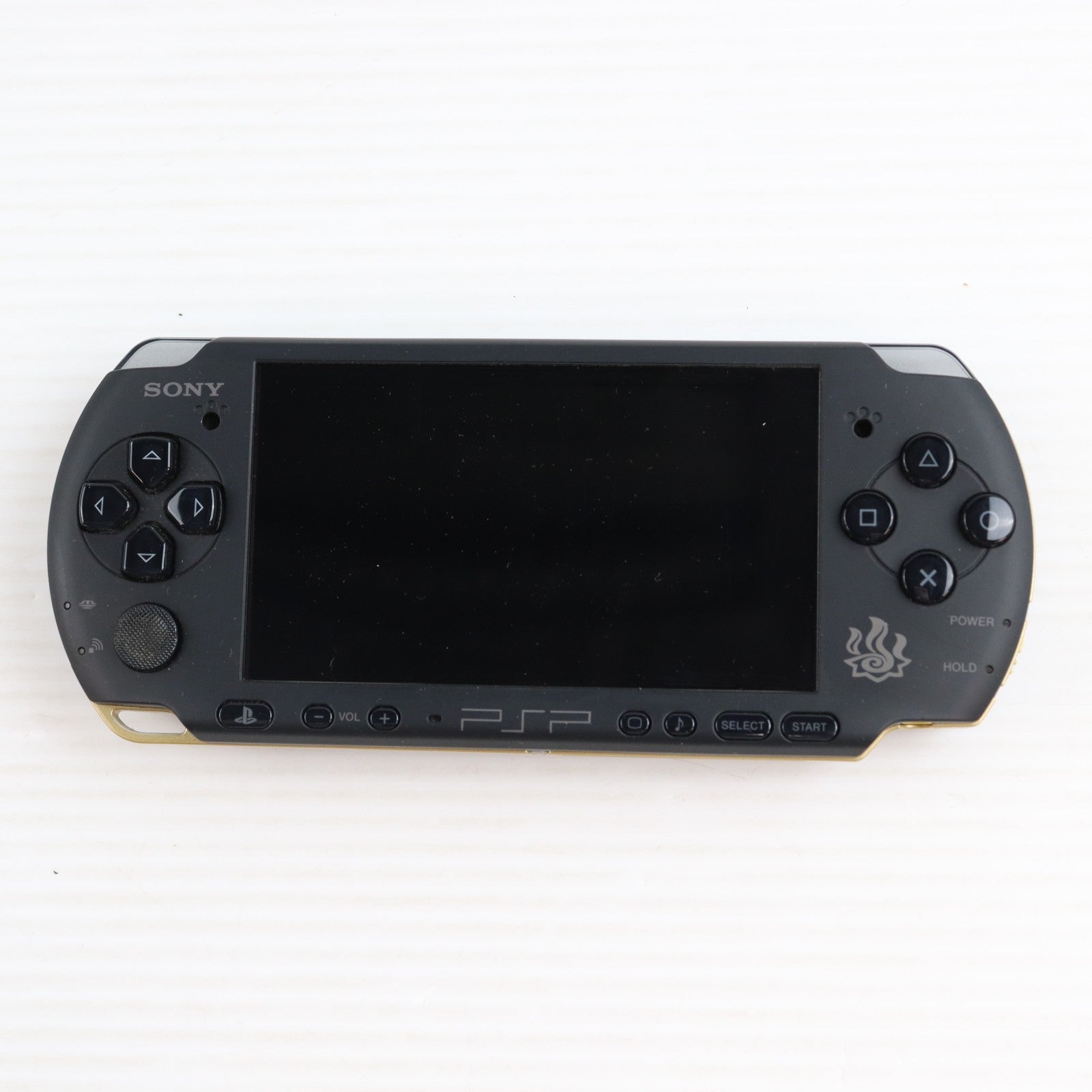 【中古即納】[PSP] (本体) PlayStation Portable(プレイステーション・ポータブル) モンスターハンターポータブル3rdハンターズモデル SCE(PSP-3000MHB)(20101201)