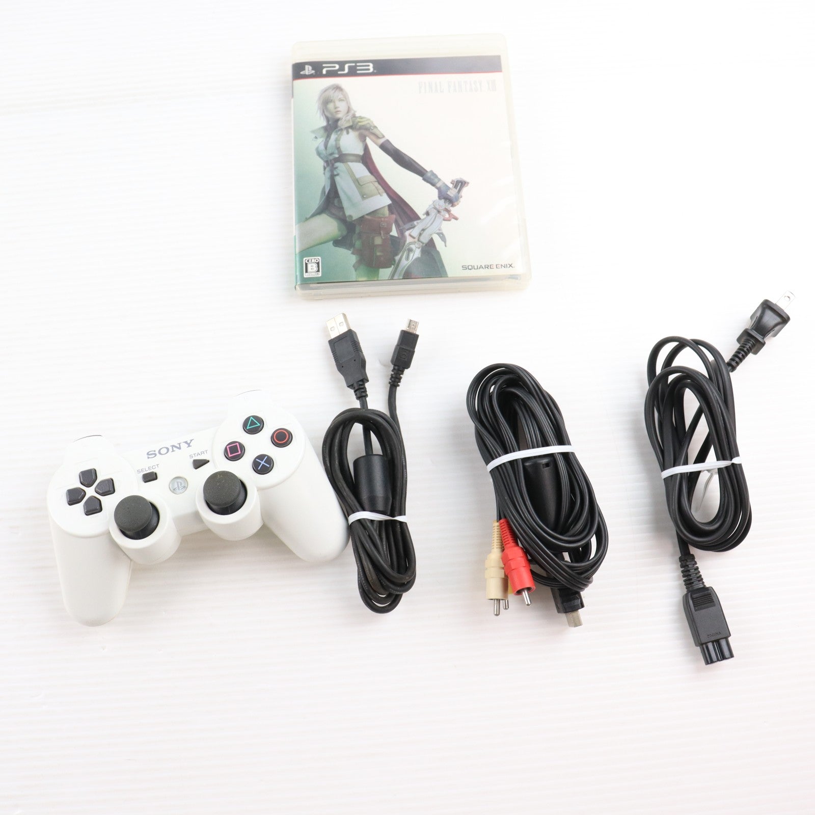 【中古即納】[PS3] (本体) PlayStation 3 FINAL FANTASY XIII LIGHTNING EDITION(プレイステーション3 ファイナルファンタジー13 ライトニングエディション) 250GB SCE(CEJH-10008)(20091217)