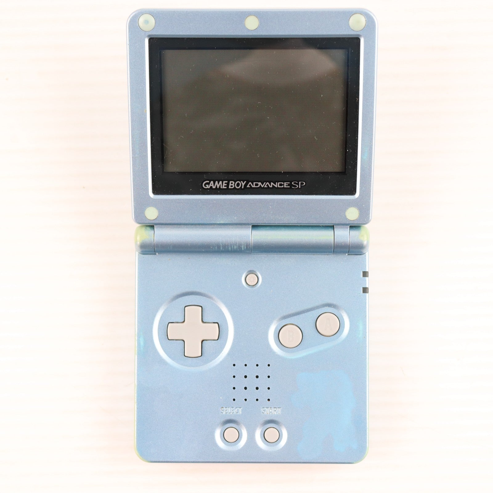 【中古即納】[GBA] (本体) GAMEBOY ADVANCE SP(ゲームボーイアドバンスSP) パールブルー 任天堂(AGS-S-PBA)(20030905)